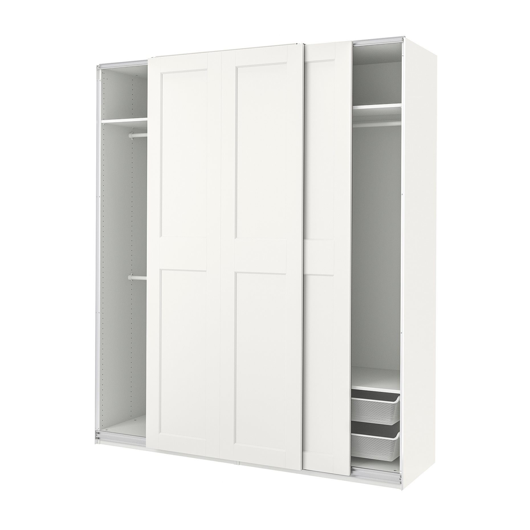 PAX/GRIMO, wardrobe combination, 200x66x236 cm, 095.028.51