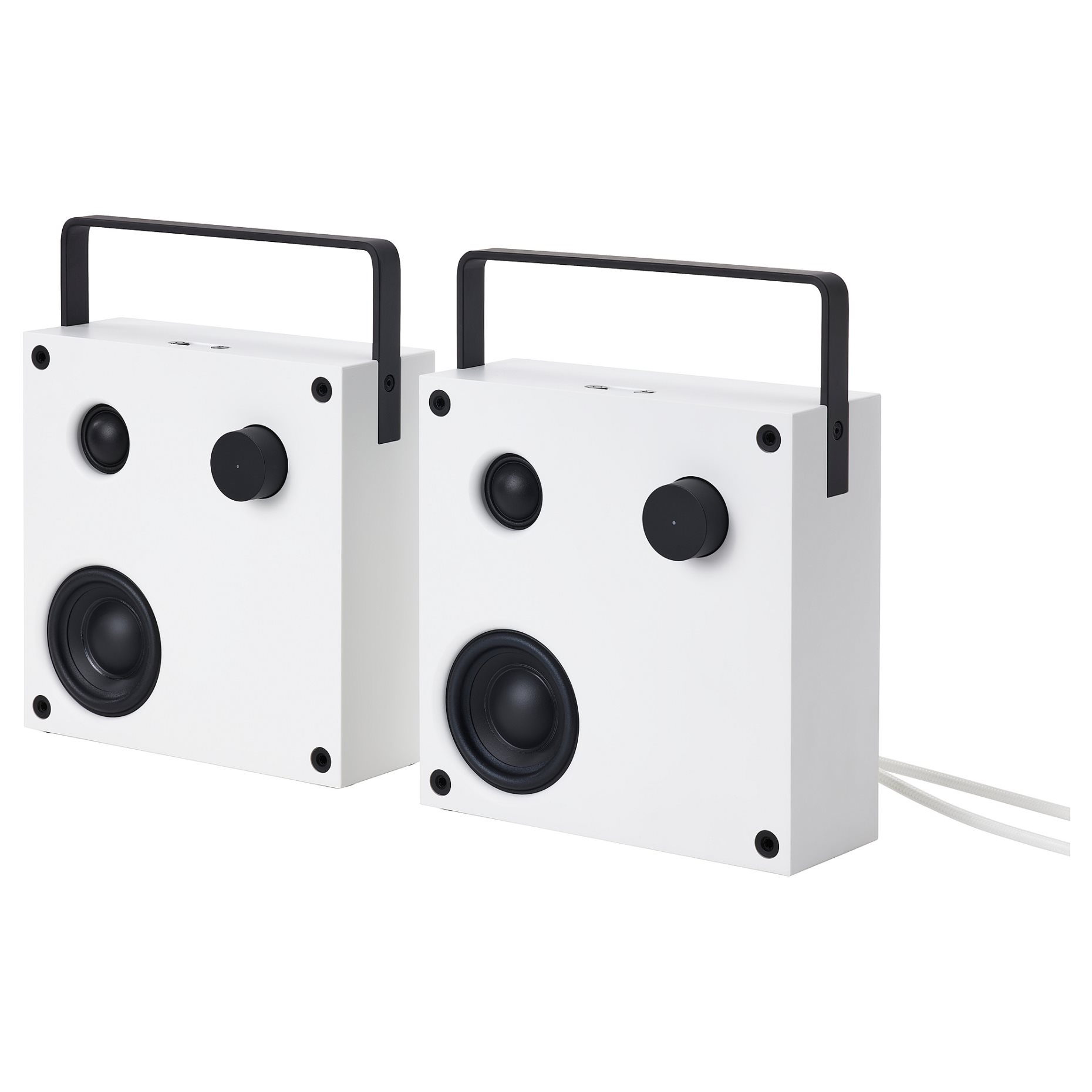 VAPPEBY, bluetooth speakers/gen 3/set of 2, 20x20 cm, 095.378.41