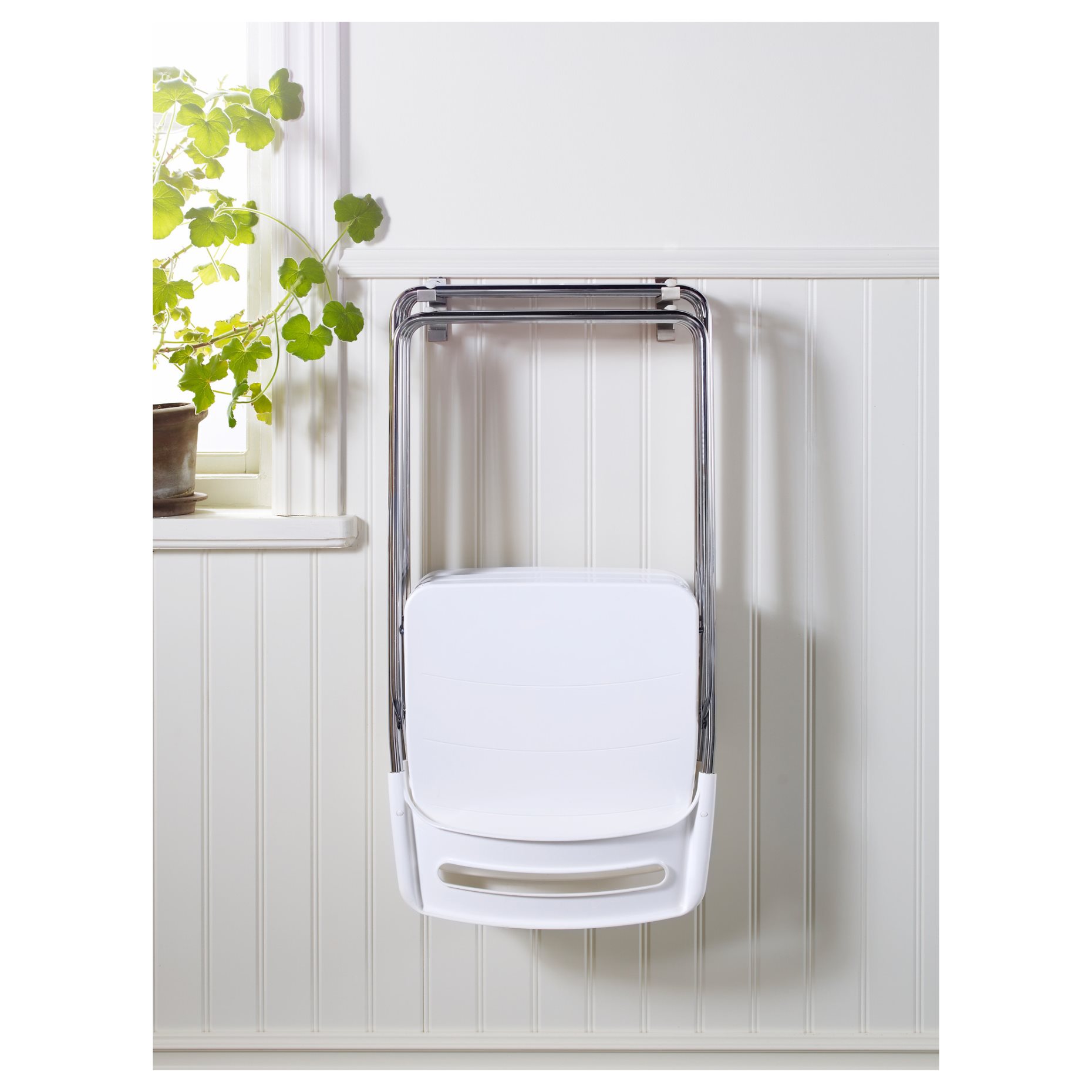 NISSE, folding chair/high-gloss, 101.150.67