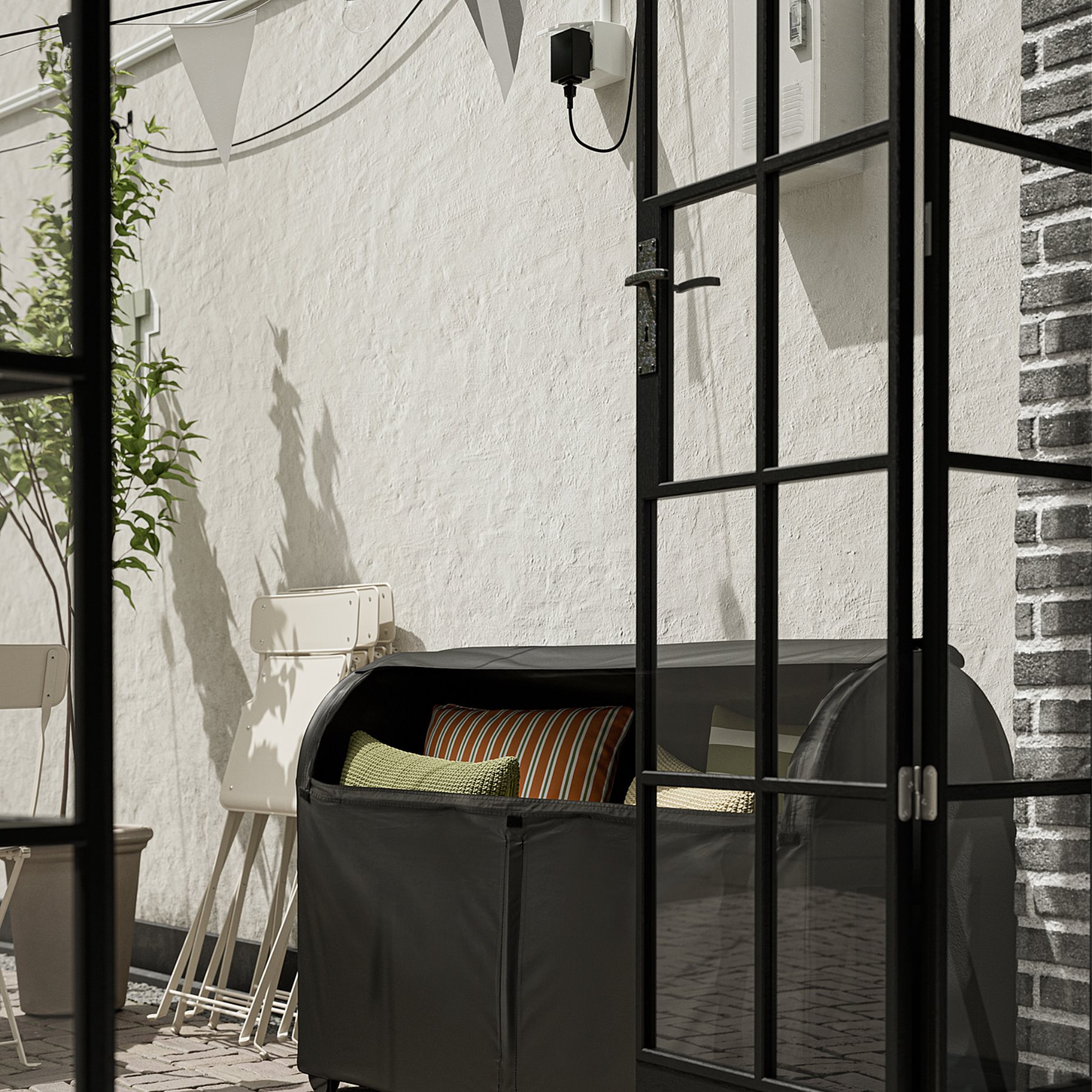 TOSTERÖ, κουτί αποθήκευσης, εξωτερικού χώρου, 104.114.40