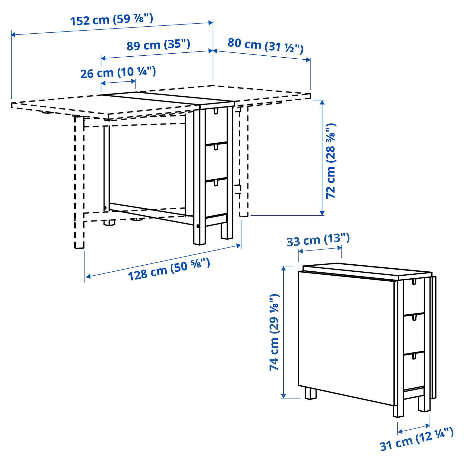 NORDEN, gateleg table, 104.238.86