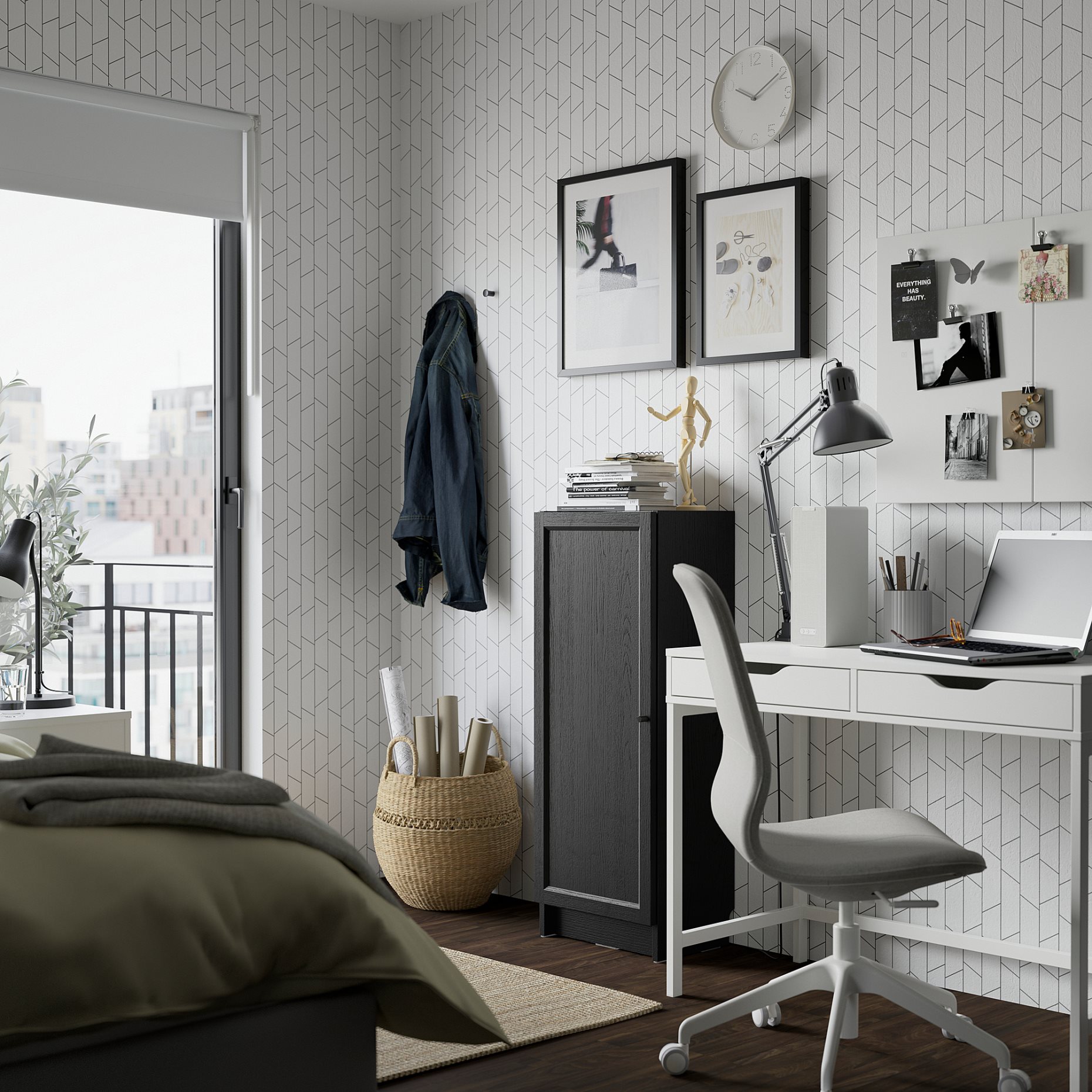 OXBERG, πόρτα, 40x97 cm, 104.773.65