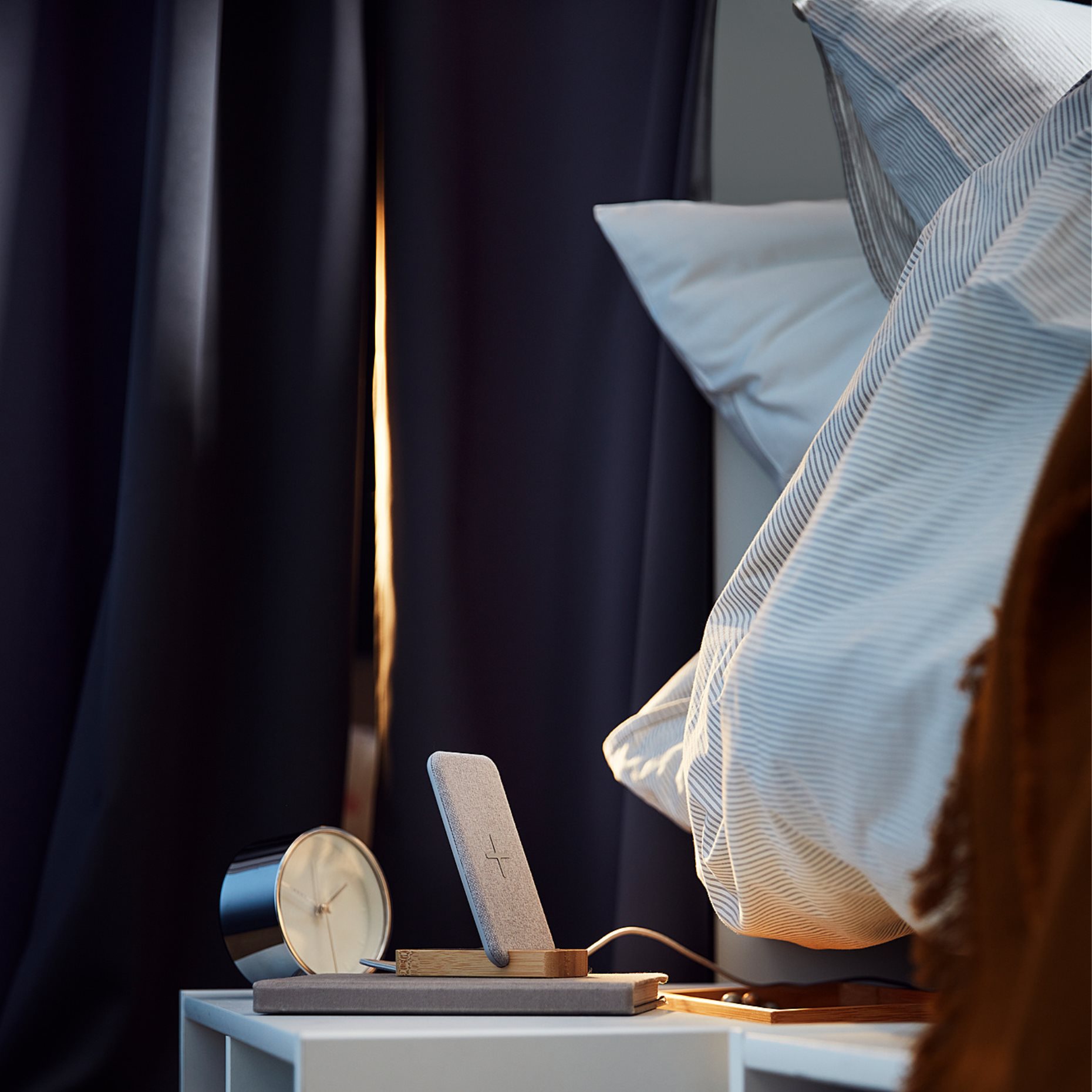 FREDVANG, αποθήκευση κάτω από το κρεβάτι/κομοδίνο, 59x56 cm, 104.936.38