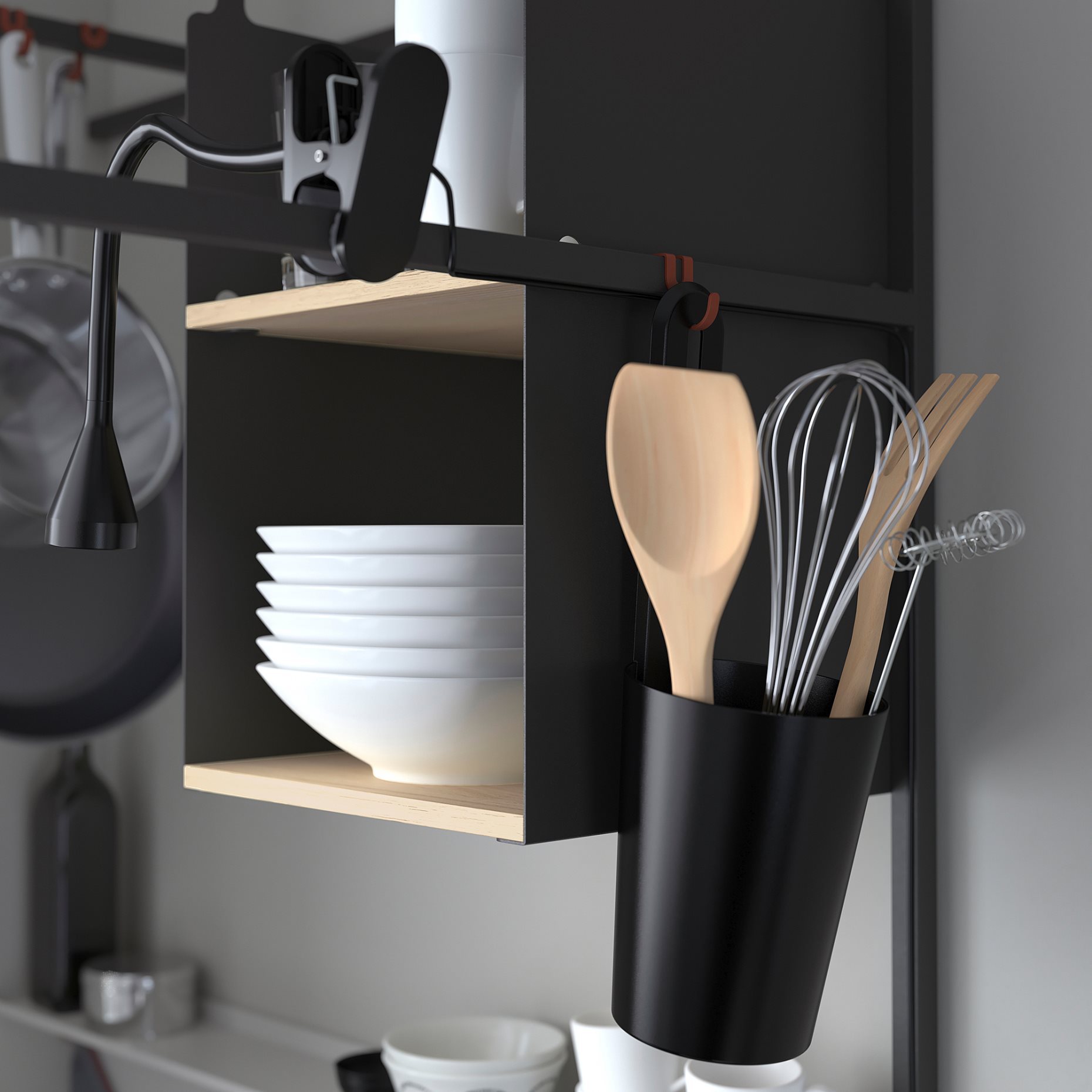 ÄSPINGE, kitchenette, 120x60x202 cm, 105.002.81