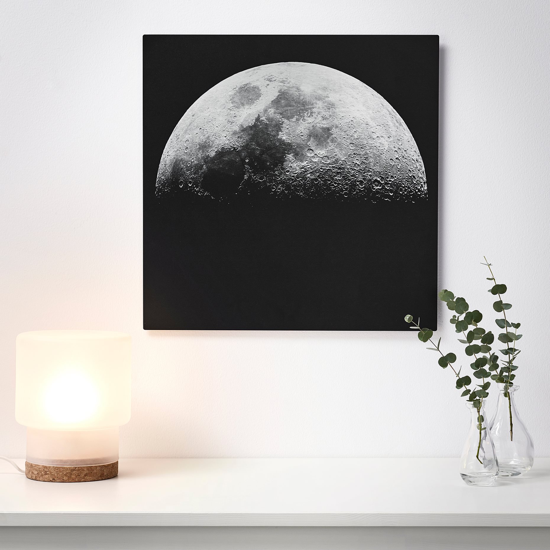 KOPPARFALL, picture/Moonscape, 49x49 cm, 105.087.86