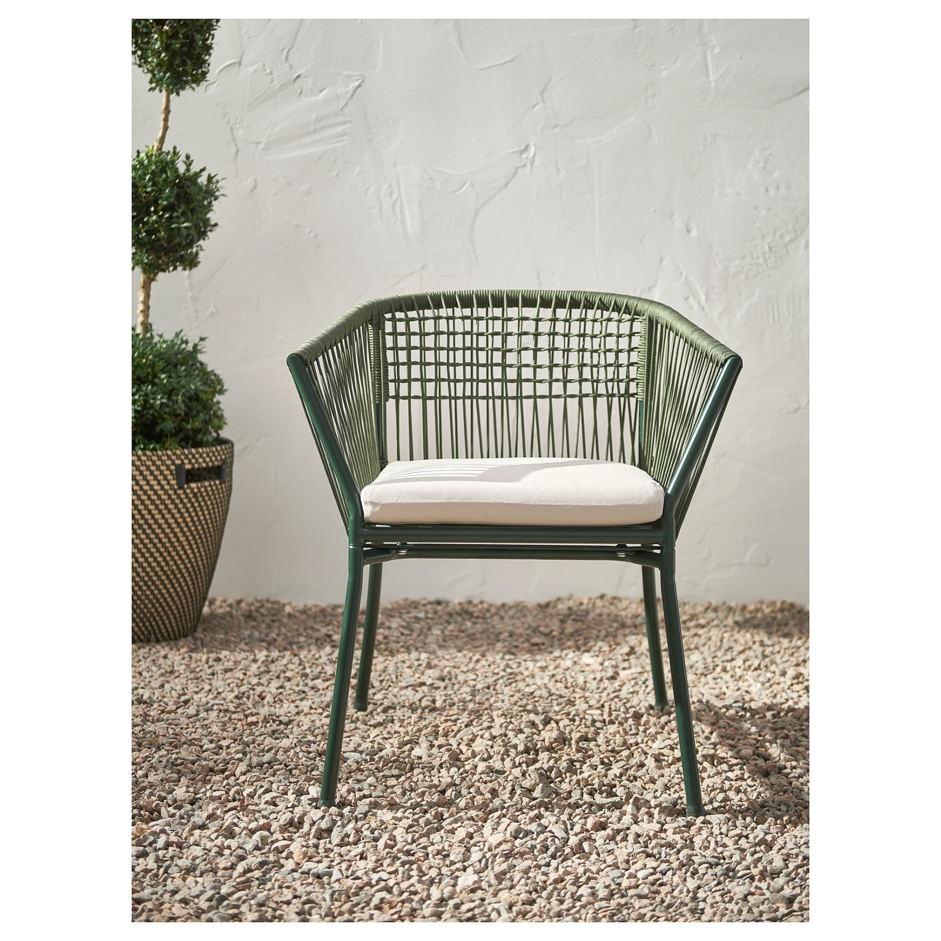 SEGERÖN, chair with armrests, outdoor, 105.147.54