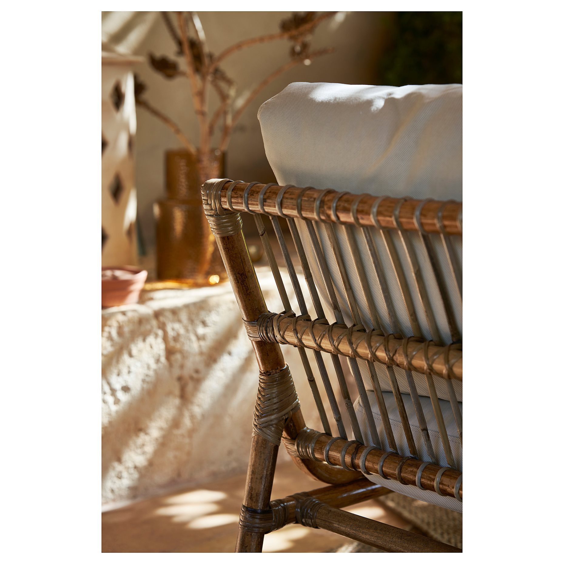 TVARO, seat section for modular sofa, outdoor, 105.154.85