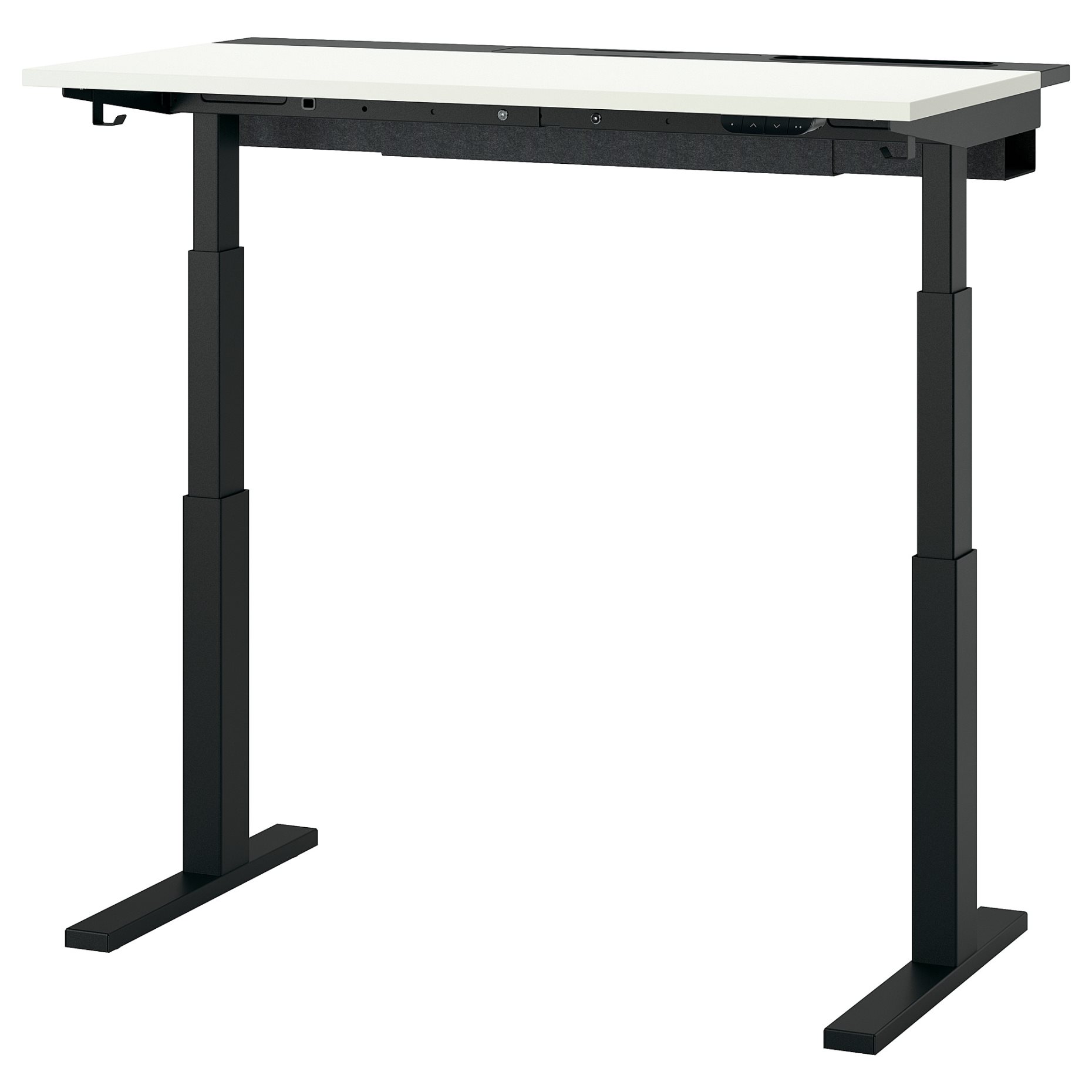 MITTZON, underframe sit/stand for desk/electric, 120/140/160x60 cm, 105.155.98