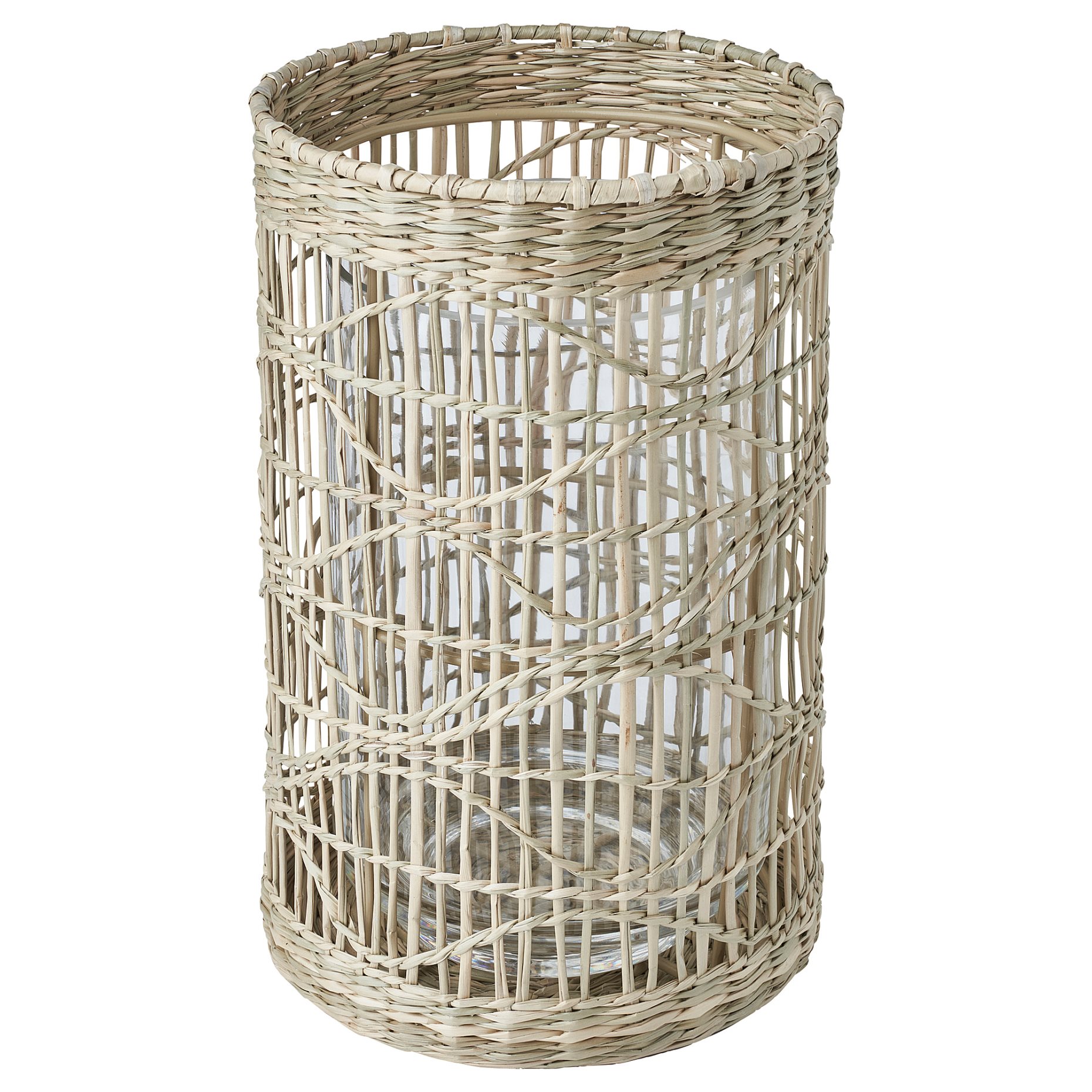 SLIPPRIG, lantern for block candle/handmade, 105.165.26