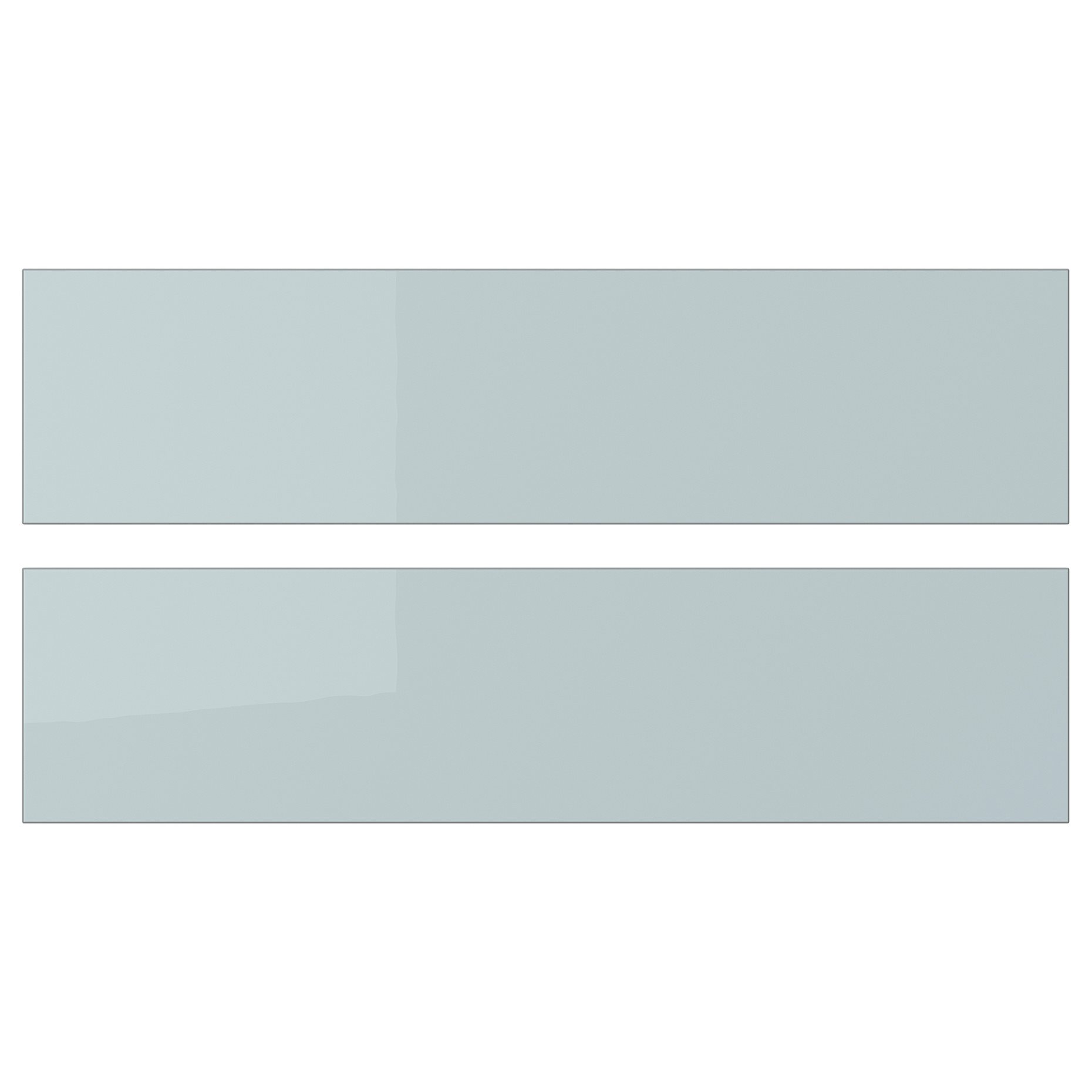 KALLARP, πρόσοψη συρταριού/γυαλιστερό, 2 τεμ. 40x10 cm, 105.201.56