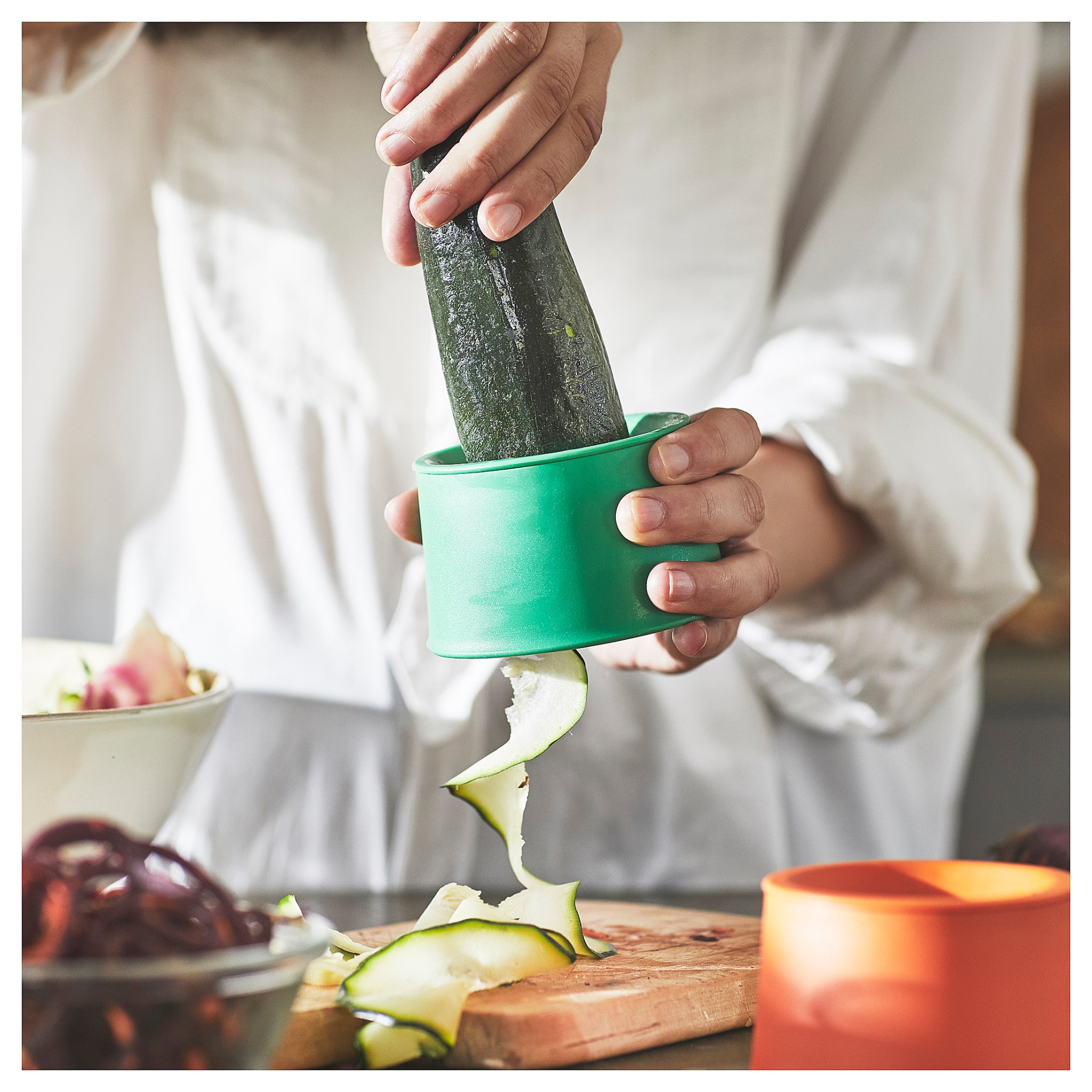 UPPFYLLD, τεμαχιστής λαχανικών, 2 τεμ., 105.219.57