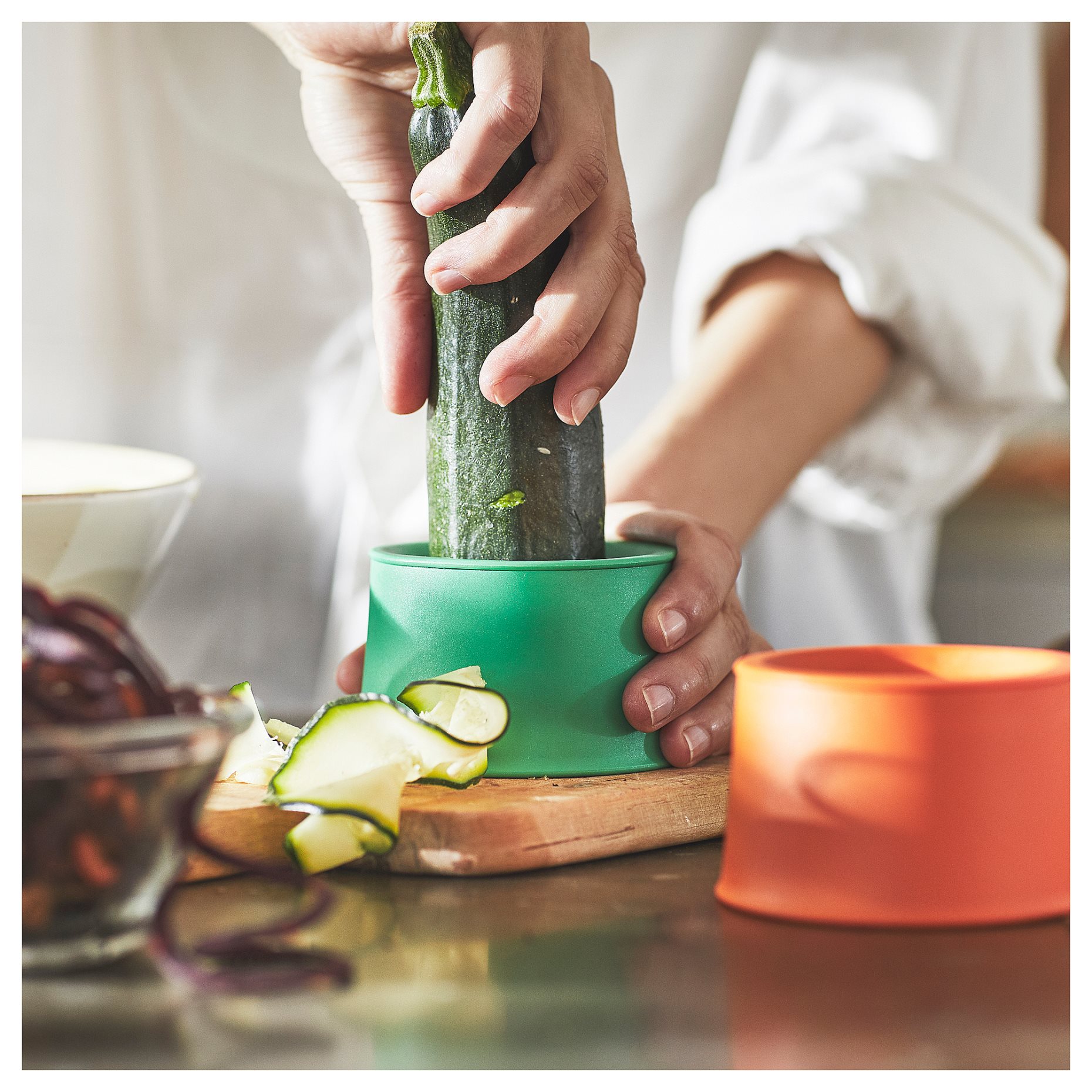 UPPFYLLD, τεμαχιστής λαχανικών, 2 τεμ., 105.219.57