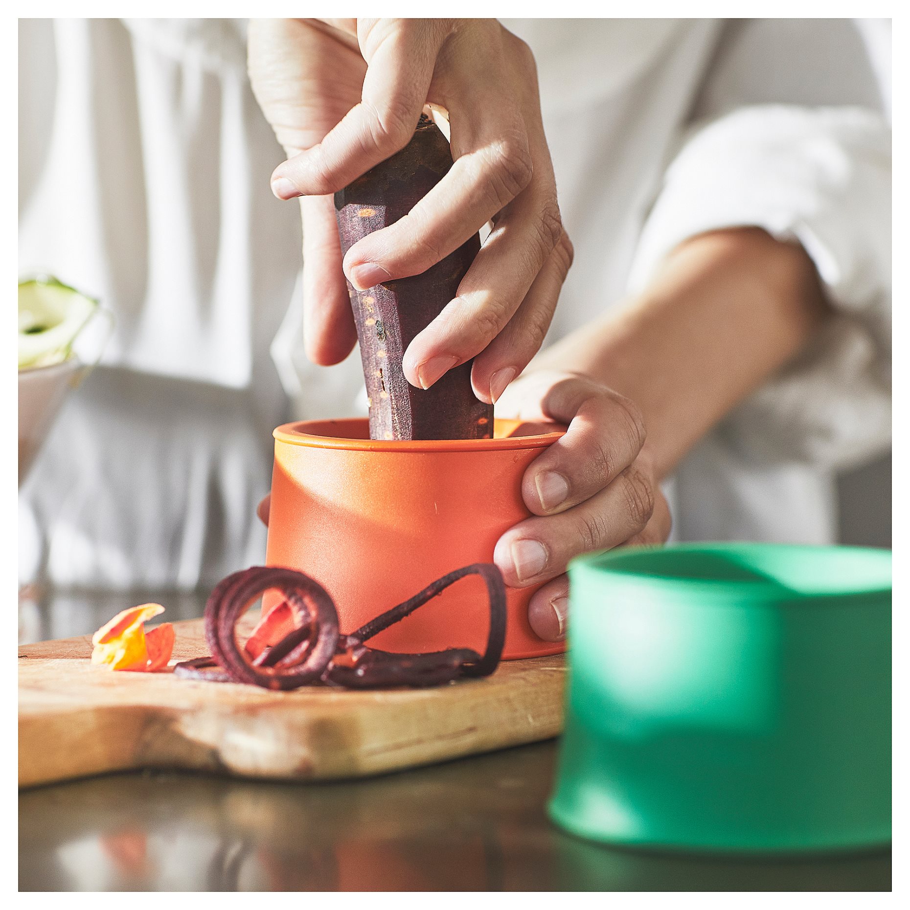 UPPFYLLD, τεμαχιστής λαχανικών, 2 τεμ., 105.219.57