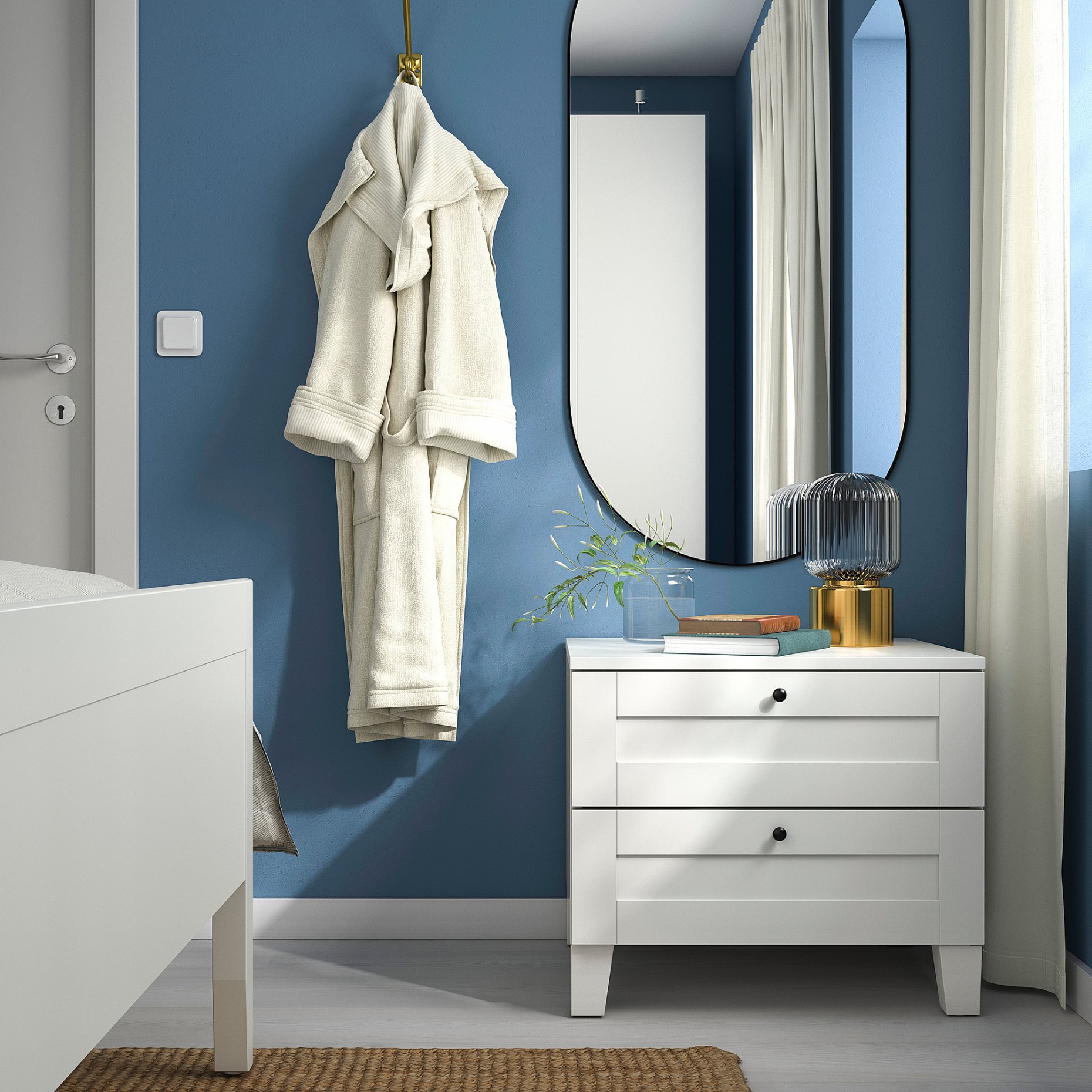SANNIDAL, drawer front, 60x20 cm, 105.264.55