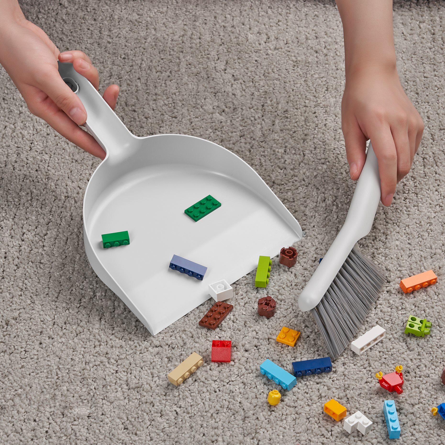 PEPPRIG, dust pan and brush, 105.270.87