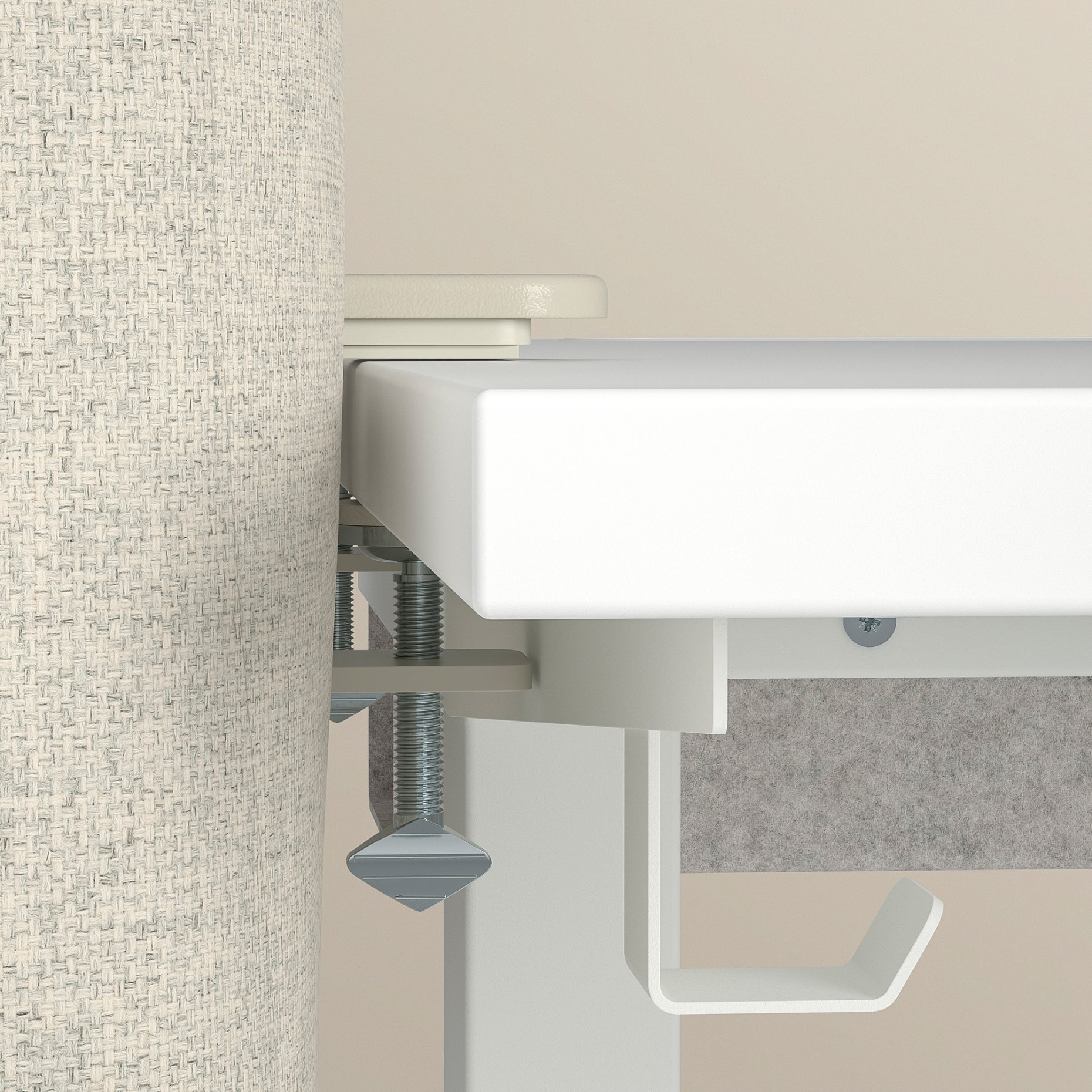 MITTZON, acoustic screen for desk, 90x72 cm, 105.282.18