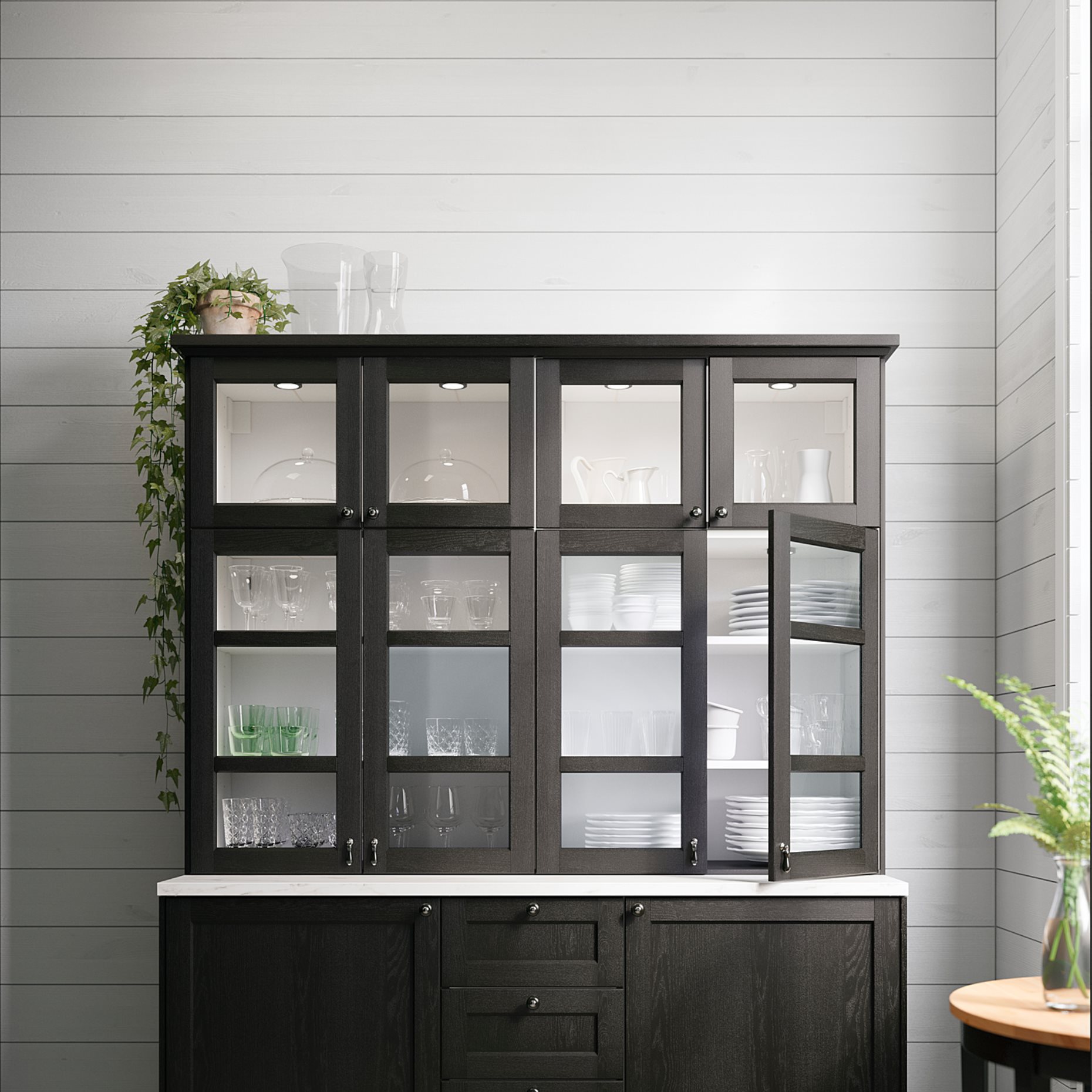 MITTLED, spotlight with built-in LED light source/dimmable, 105.286.28