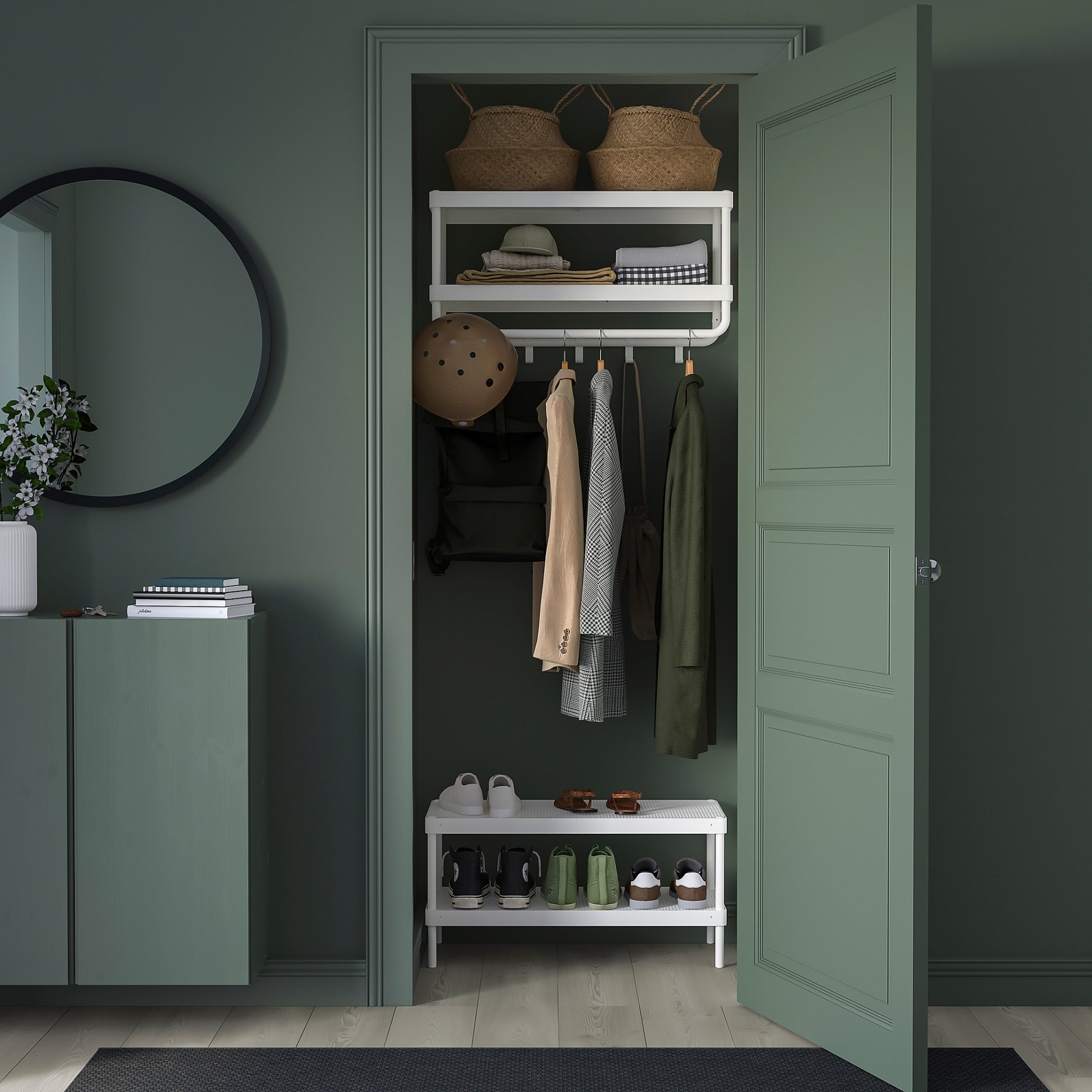 MACKAPÄR, hat and coat rack, 78 cm, 105.309.90