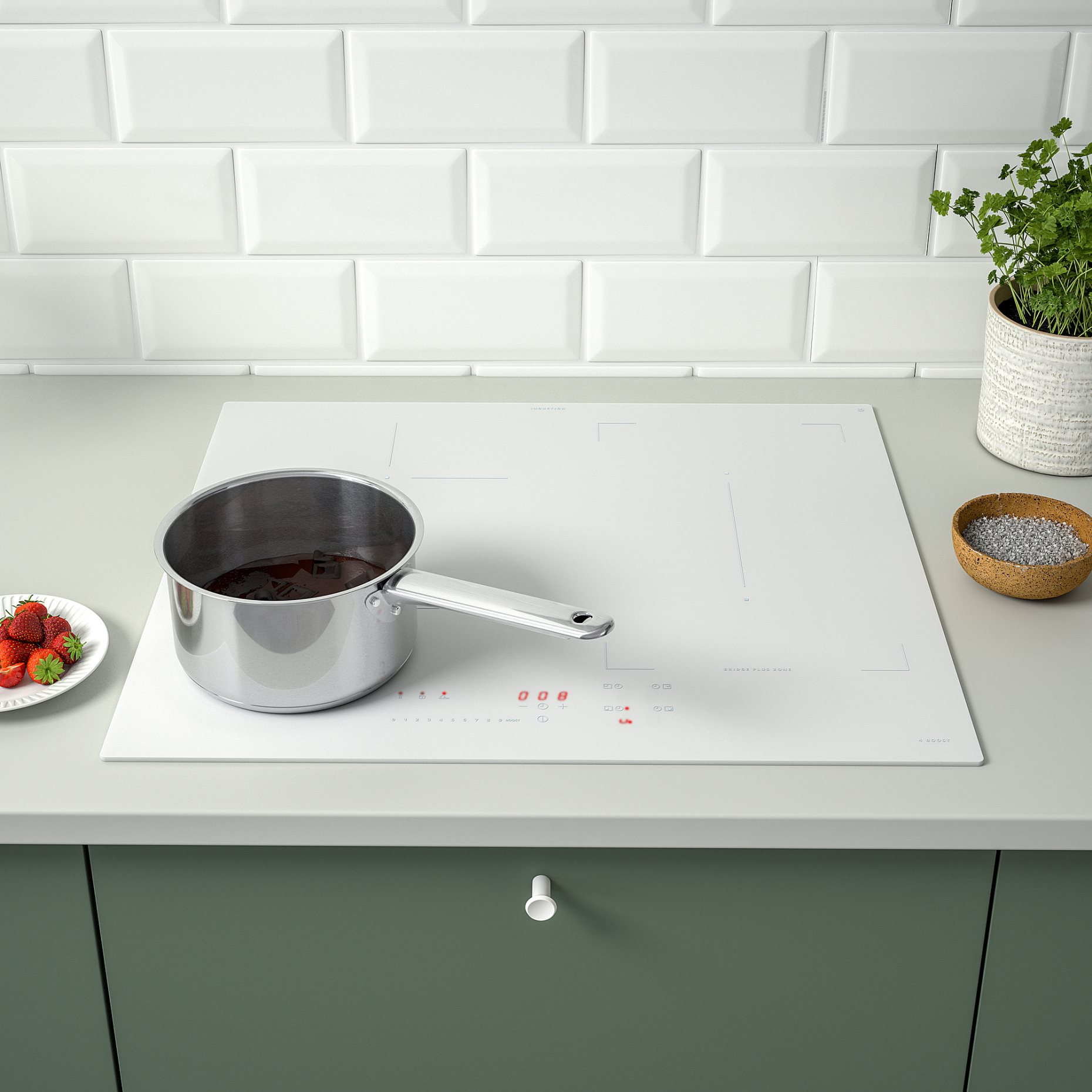 KOLSTAN, induction hob/IKEA 500, 58 cm, 105.594.60