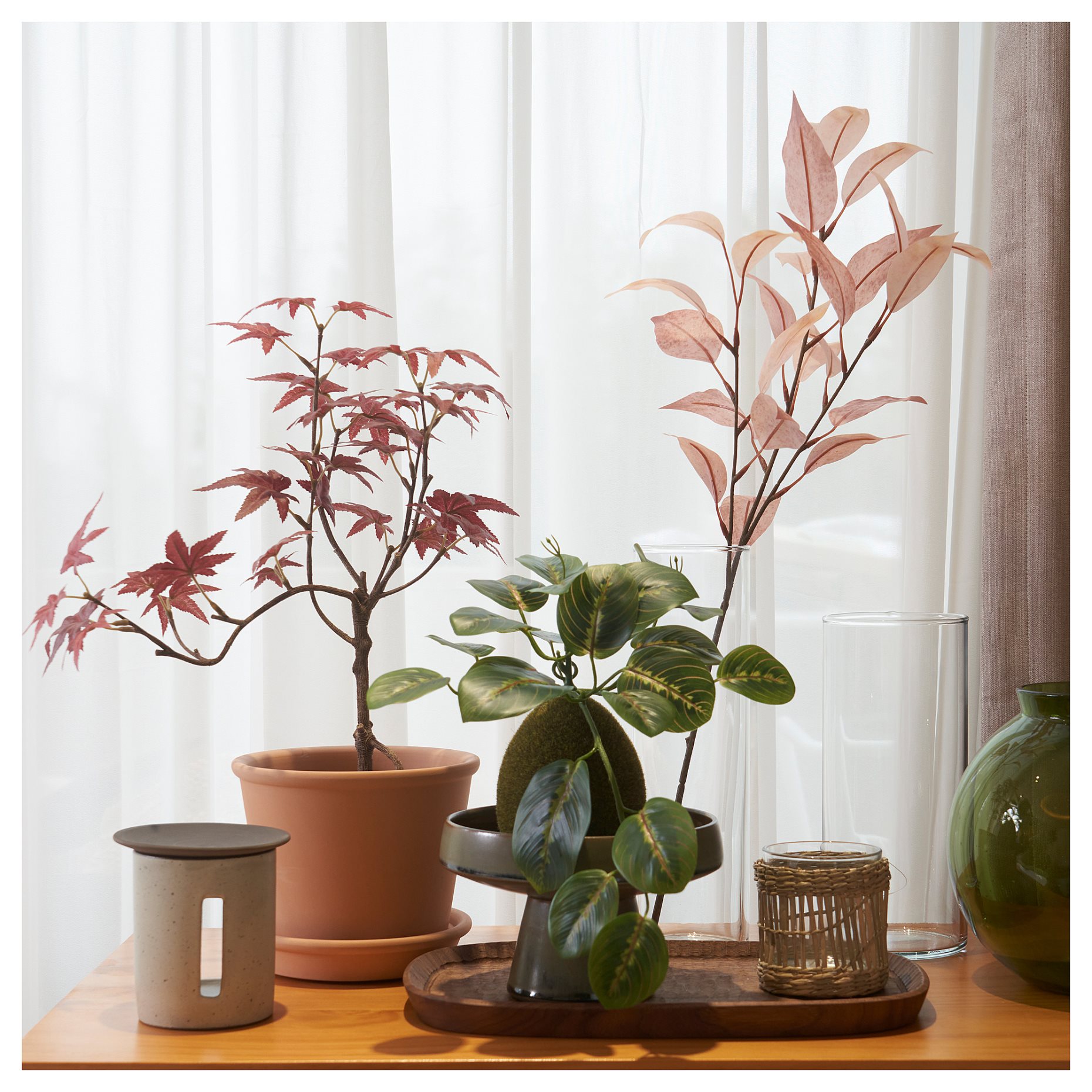 SMYCKA, artificial spray/Εucalyptus, 60 cm, 105.601.14