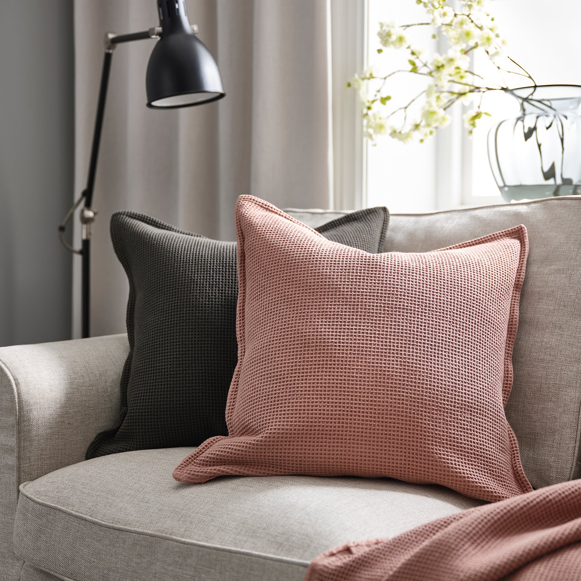 KLOTSTARR, cushion cover, 50x50 cm, 105.634.76