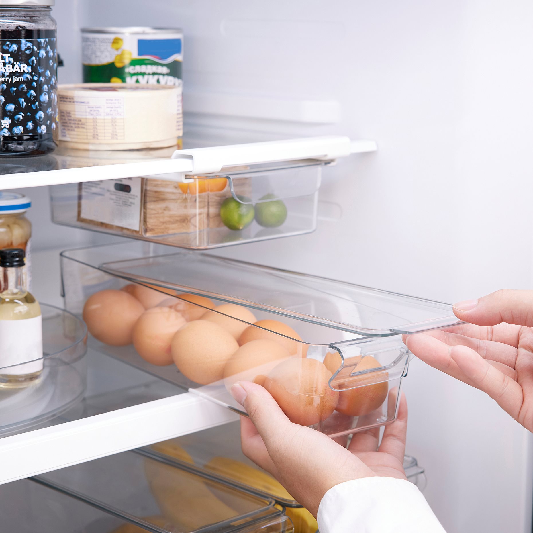 KLIPPKAKTUS, storage box for fridge, 32x10x8 cm, 105.688.84