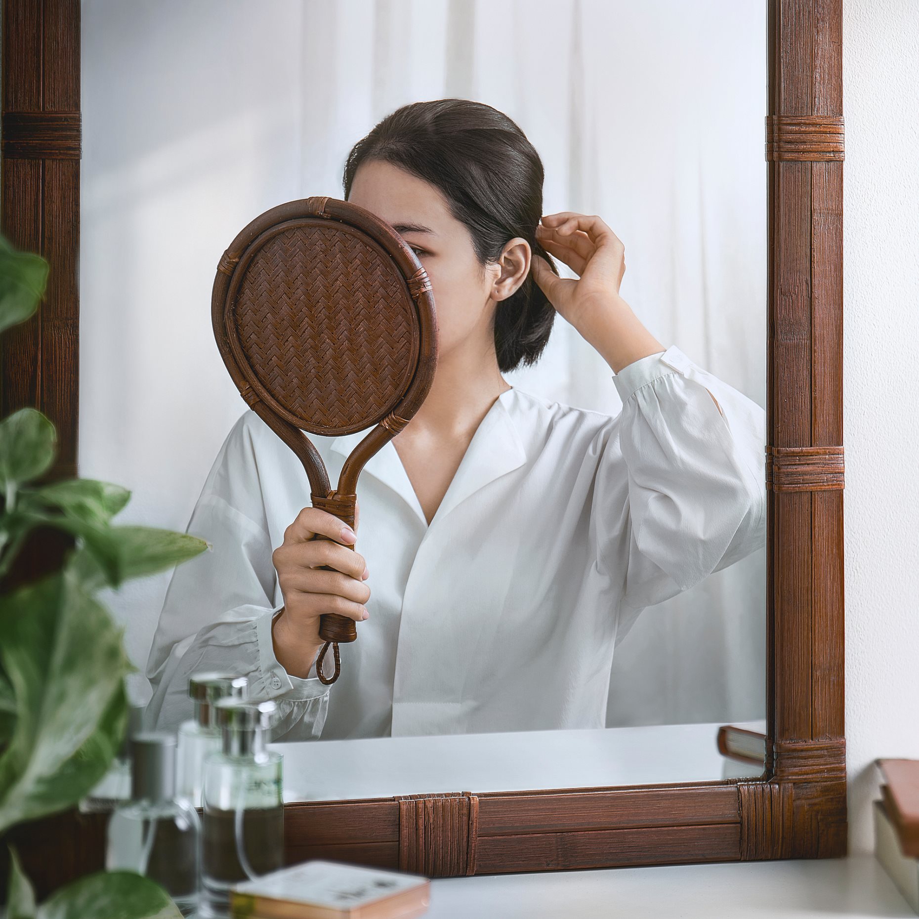 KLIBBAL, mirror, 20x39 cm, 105.733.76
