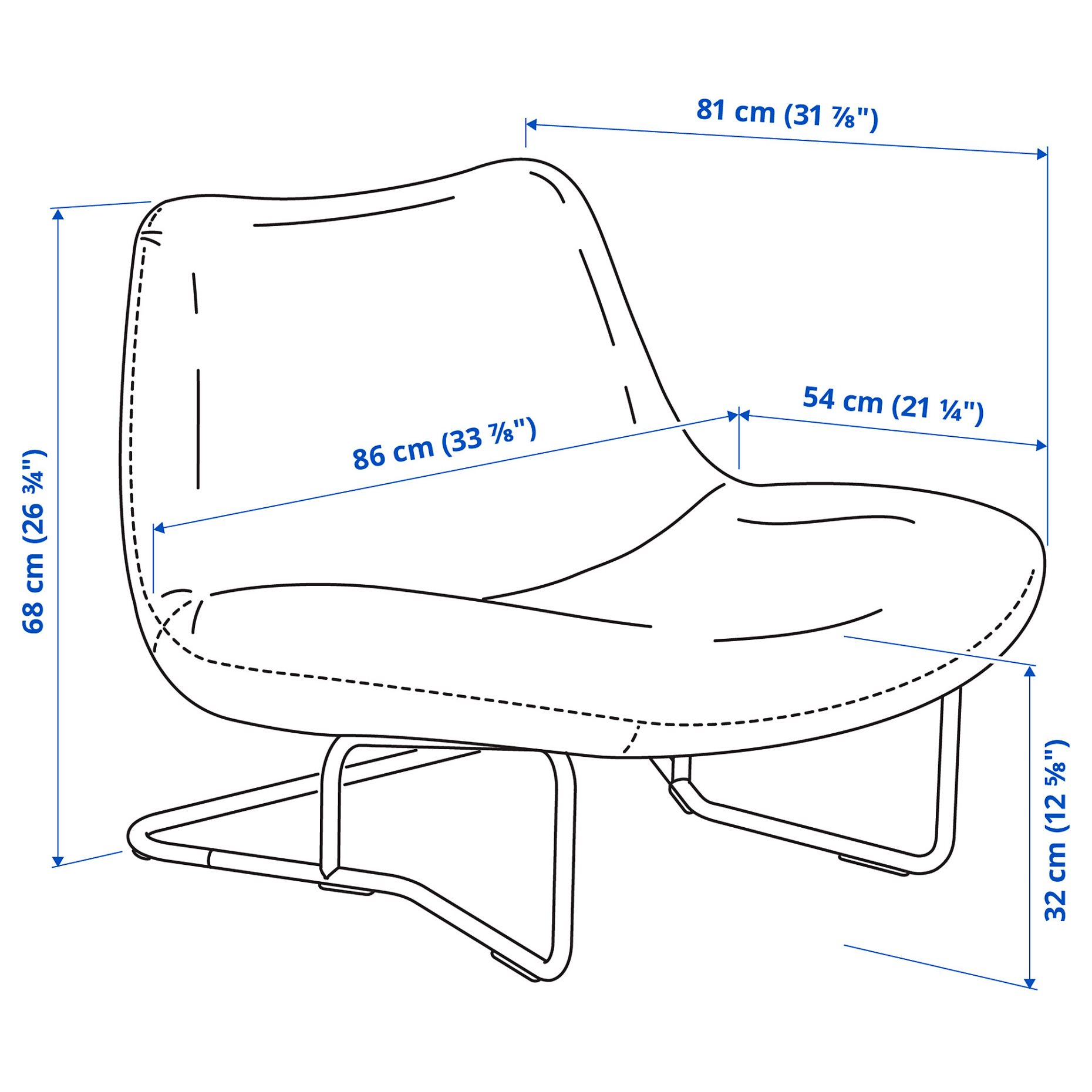 SOTENAS, armchair, 105.819.13
