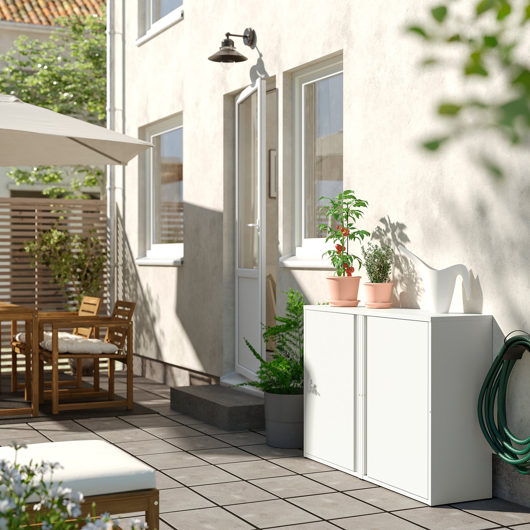 SUNDSÖ, ντουλάπι εξωτερικού χώρου/εσωτερικού χώρου, 60x35x86 cm, 105.841.86