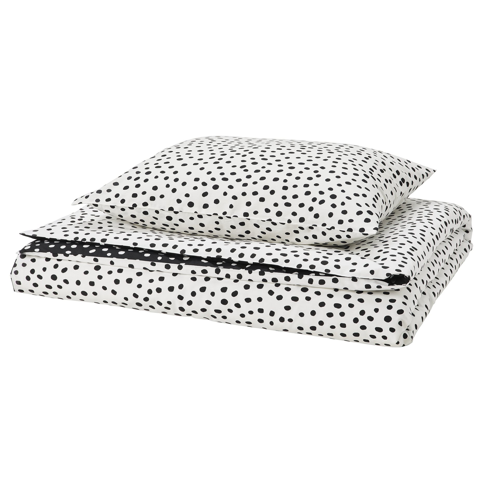 BJÖRKGRÅMAL, duvet cover and pillowcase, 150x200/50x60 cm, 105.911.82