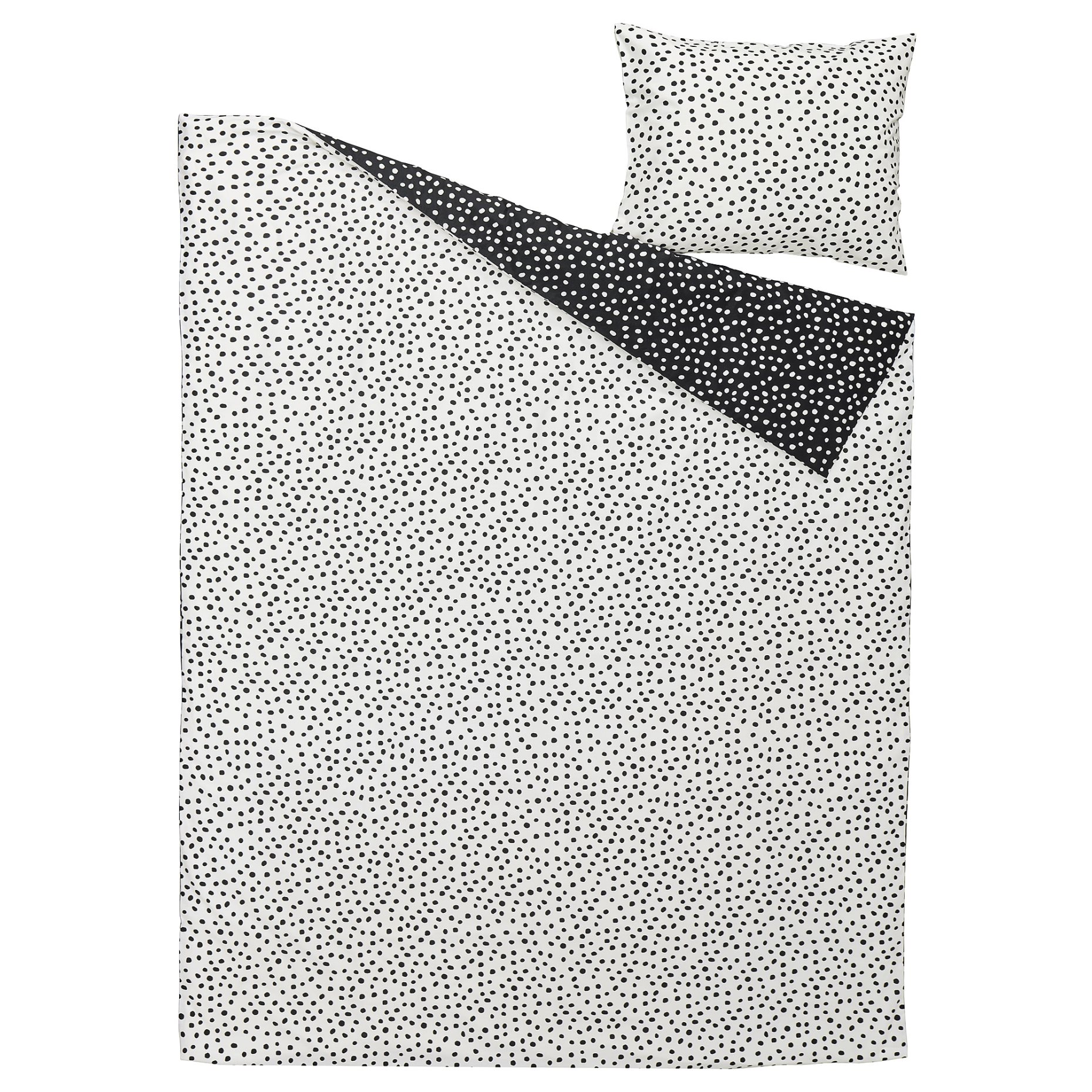 BJÖRKGRÅMAL, duvet cover and pillowcase, 150x200/50x60 cm, 105.911.82