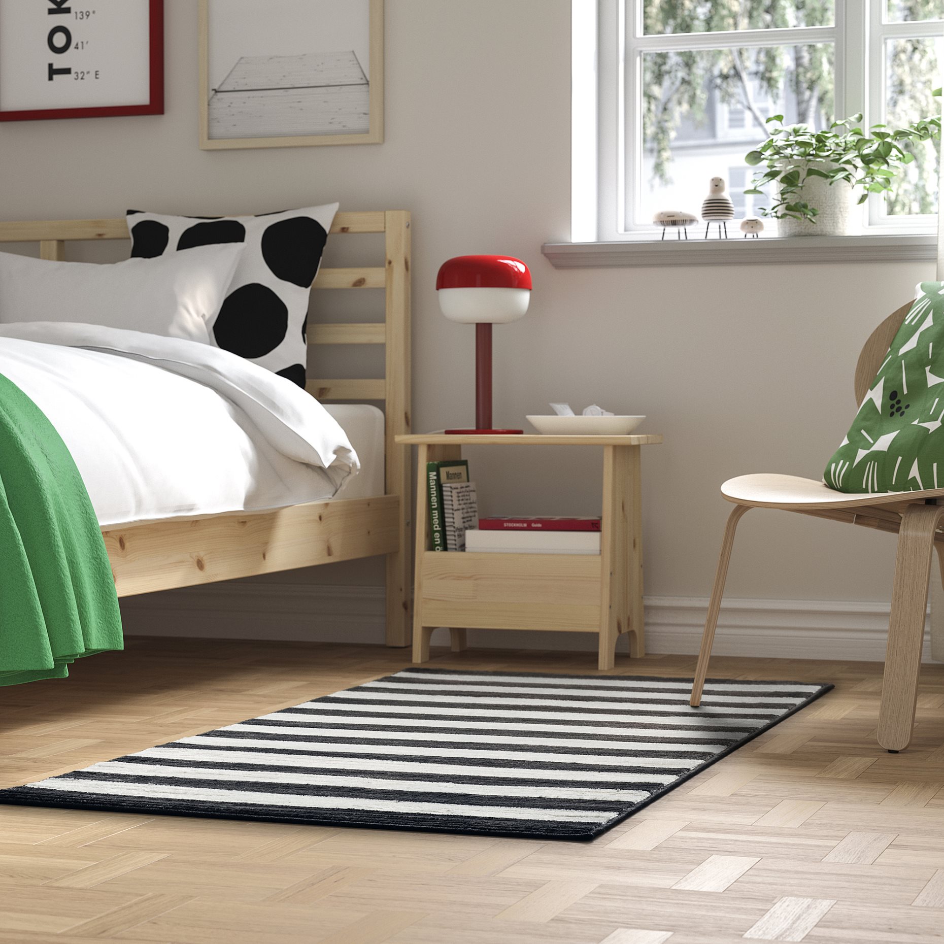ELSYSTEM, rug low pile, 80x150 cm, 105.973.20