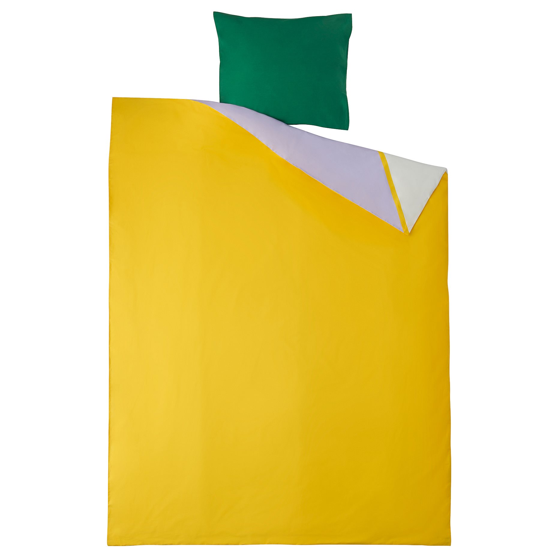 GREJSIMOJS, duvet cover and pillowcase, 150x200/50x60 cm, 106.018.31