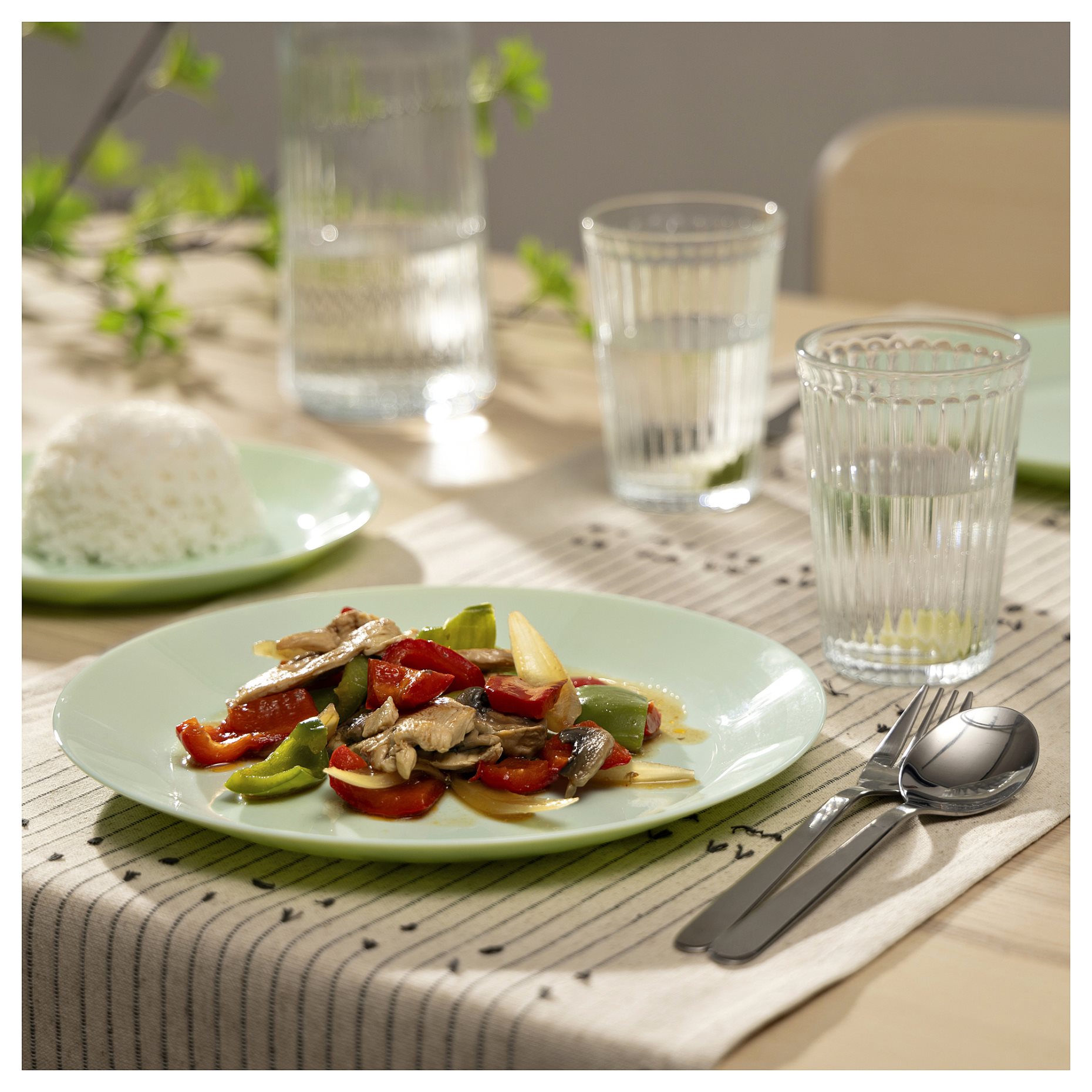 OFTAST, plate, 25 cm, 106.082.53
