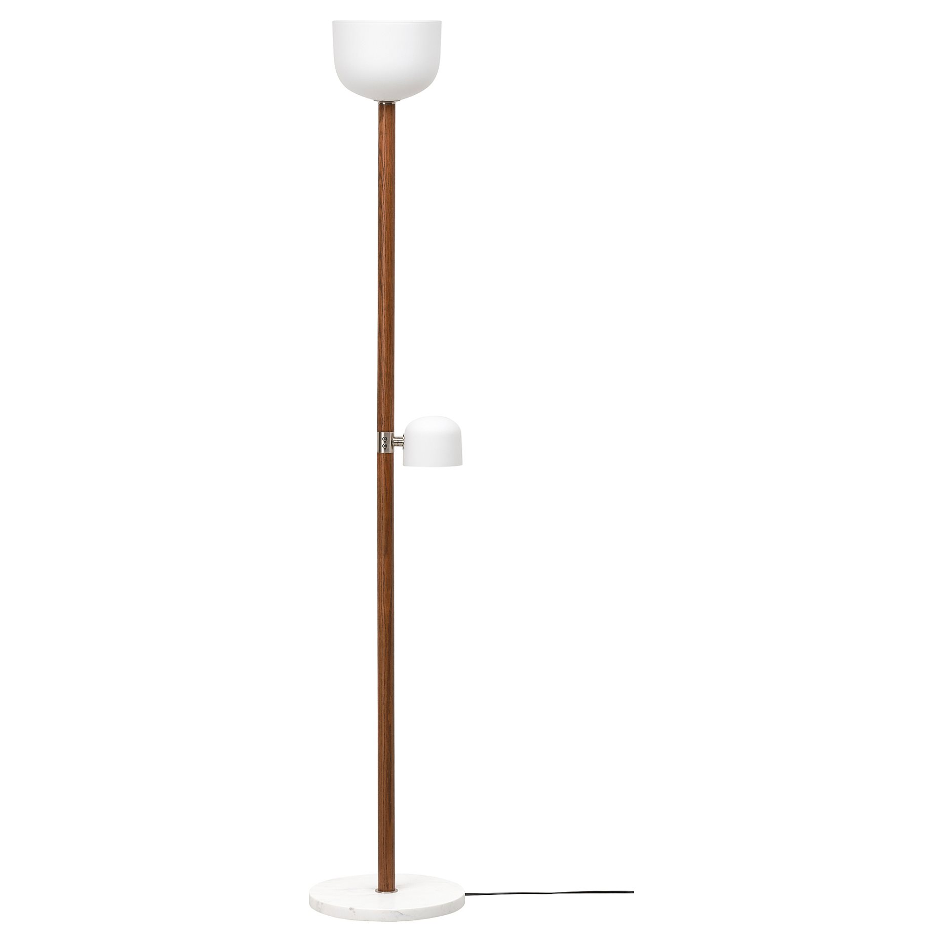 MOSSPLYM, floor uplighter/reading lamp, 180 cm, 106.137.68