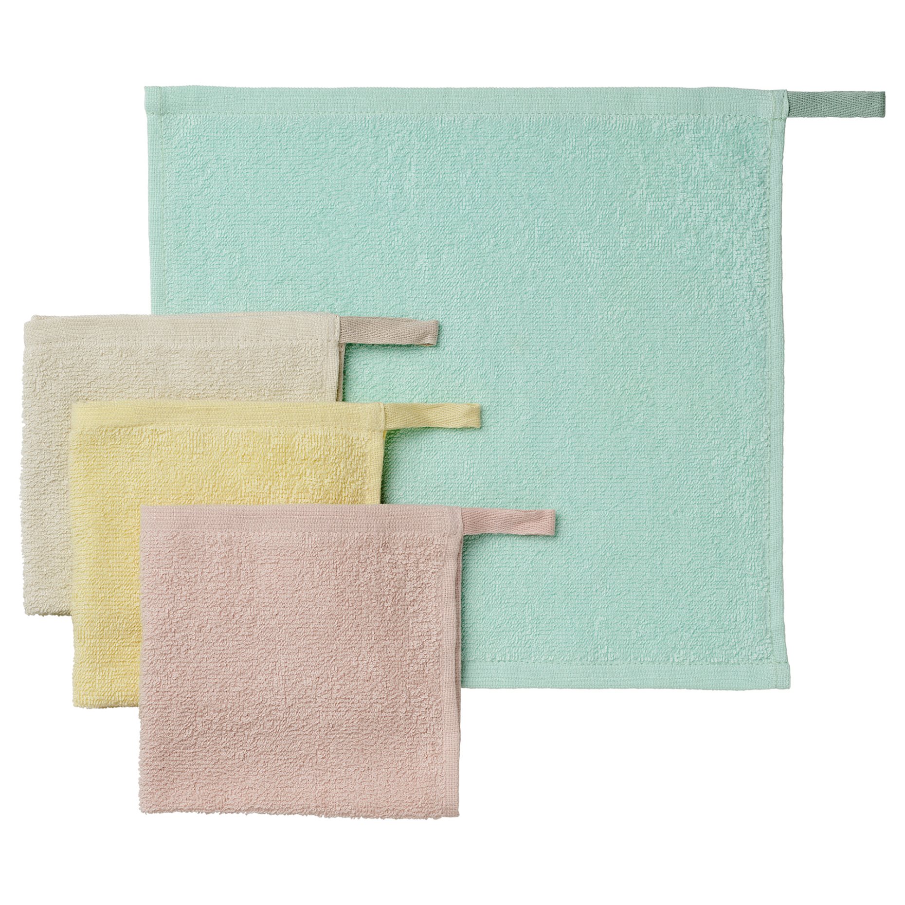 KRAMA, washcloth 4 pack, 30x30 cm, 106.400.26