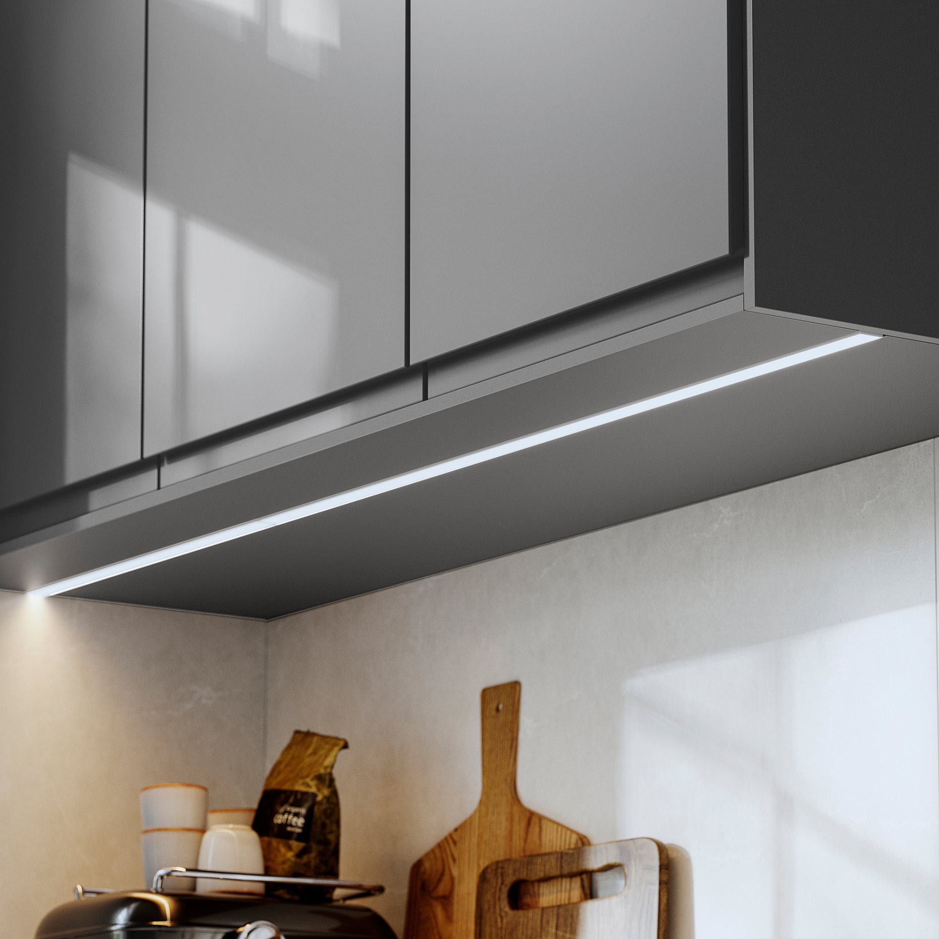 FÖRBÄTTRA, cover panel for lighting, 221 cm, 106.490.03