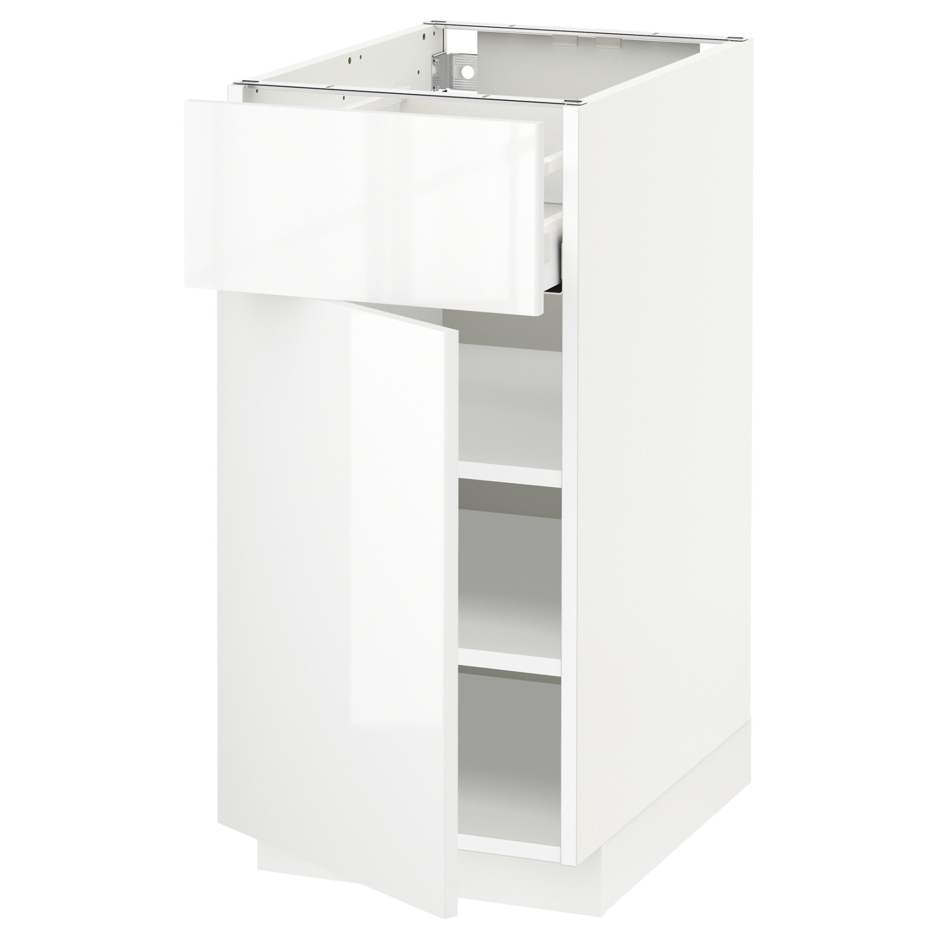 METOD/MAXIMERA, base cabinet with drawer/door, 40x60 cm, 194.545.19
