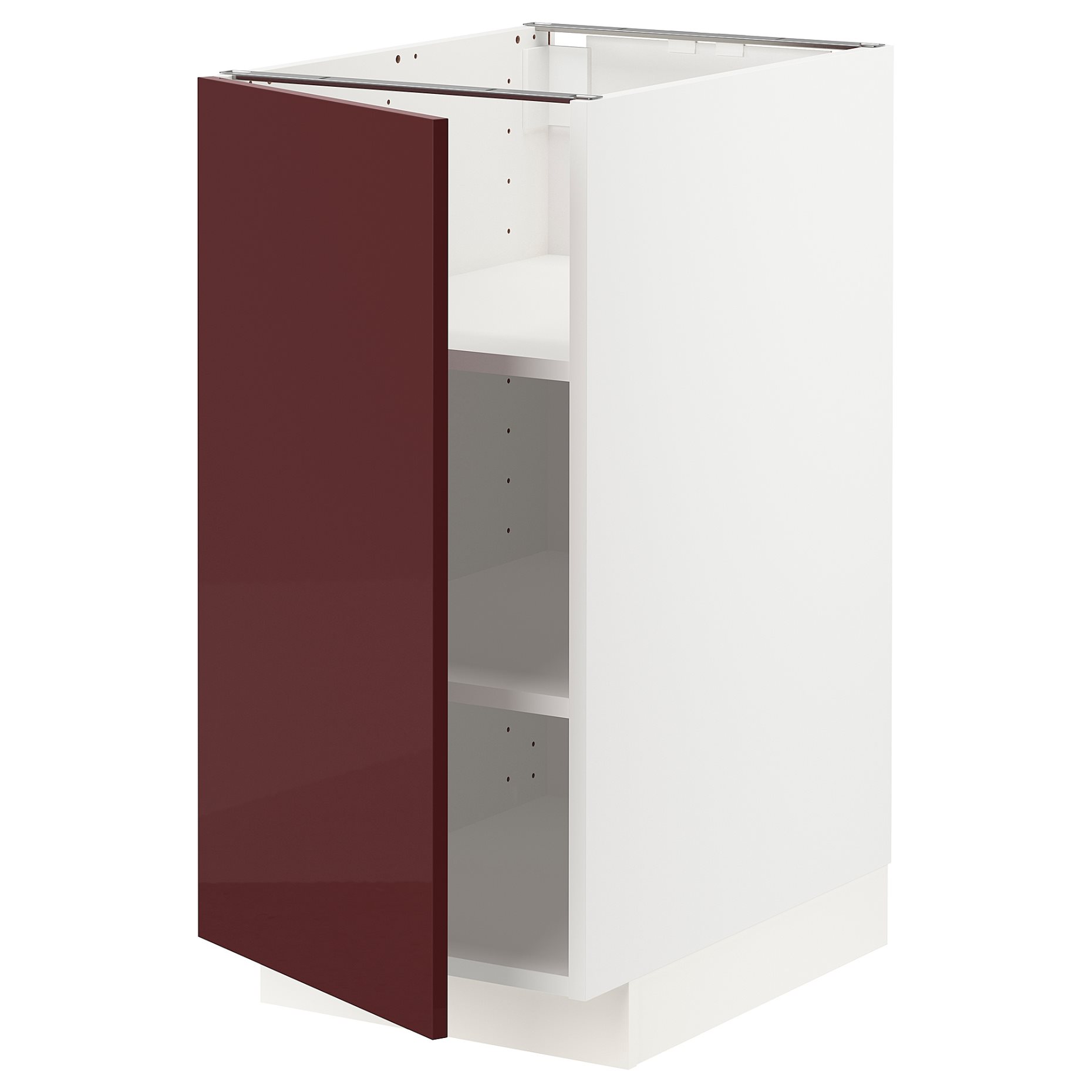 METOD, base cabinet with shelves, 40x60 cm, 194.613.41