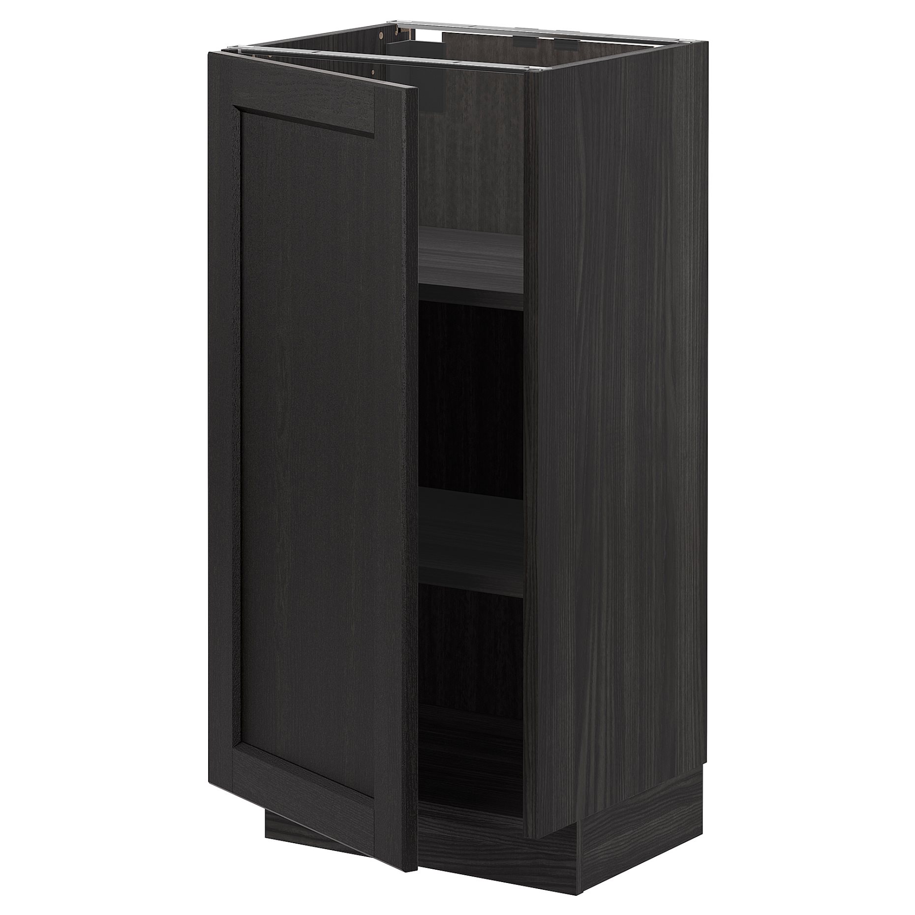 METOD, base cabinet with shelves, 40x37 cm, 194.628.35