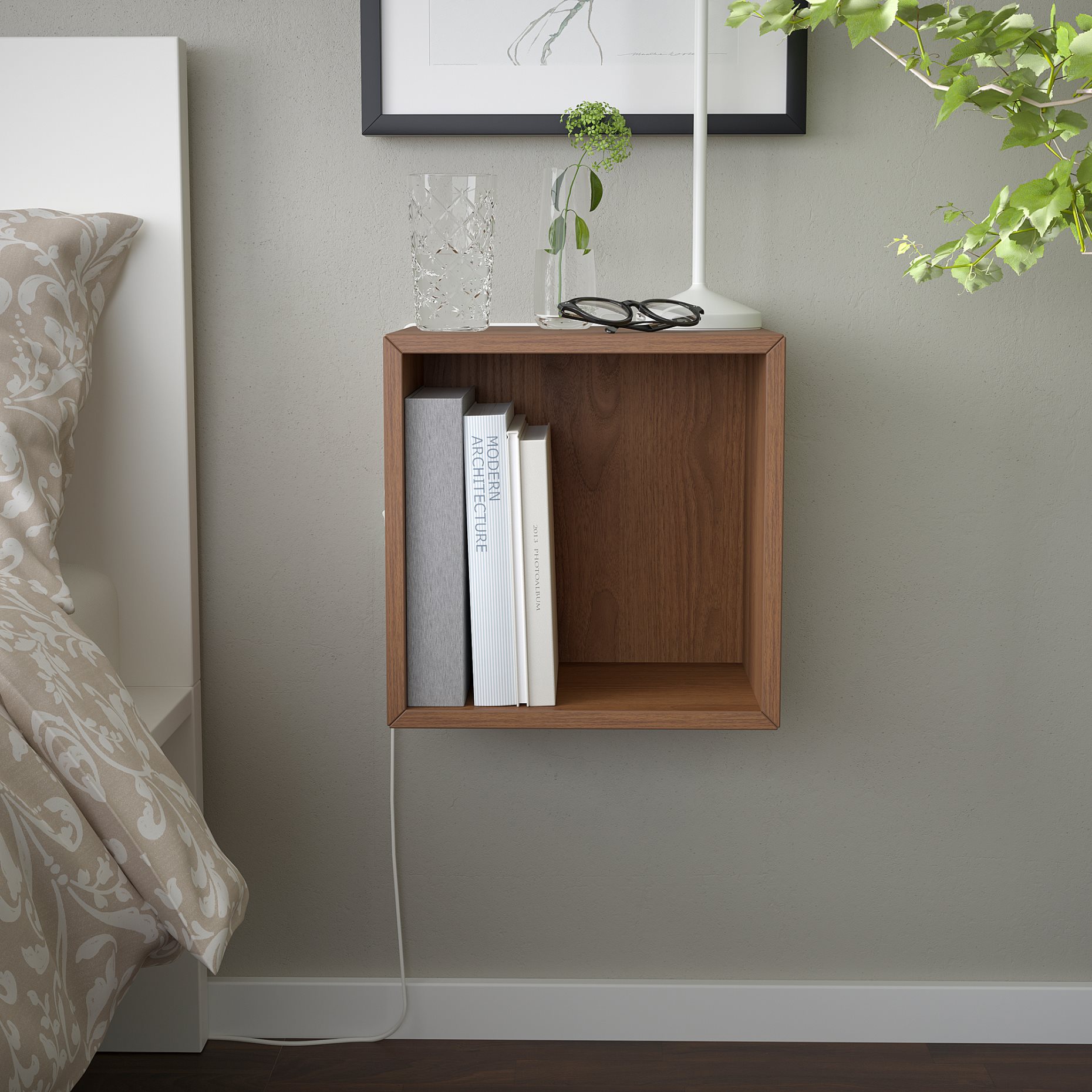 EKET, wall-mounted shelving unit, 35x25x35 cm, 194.902.73