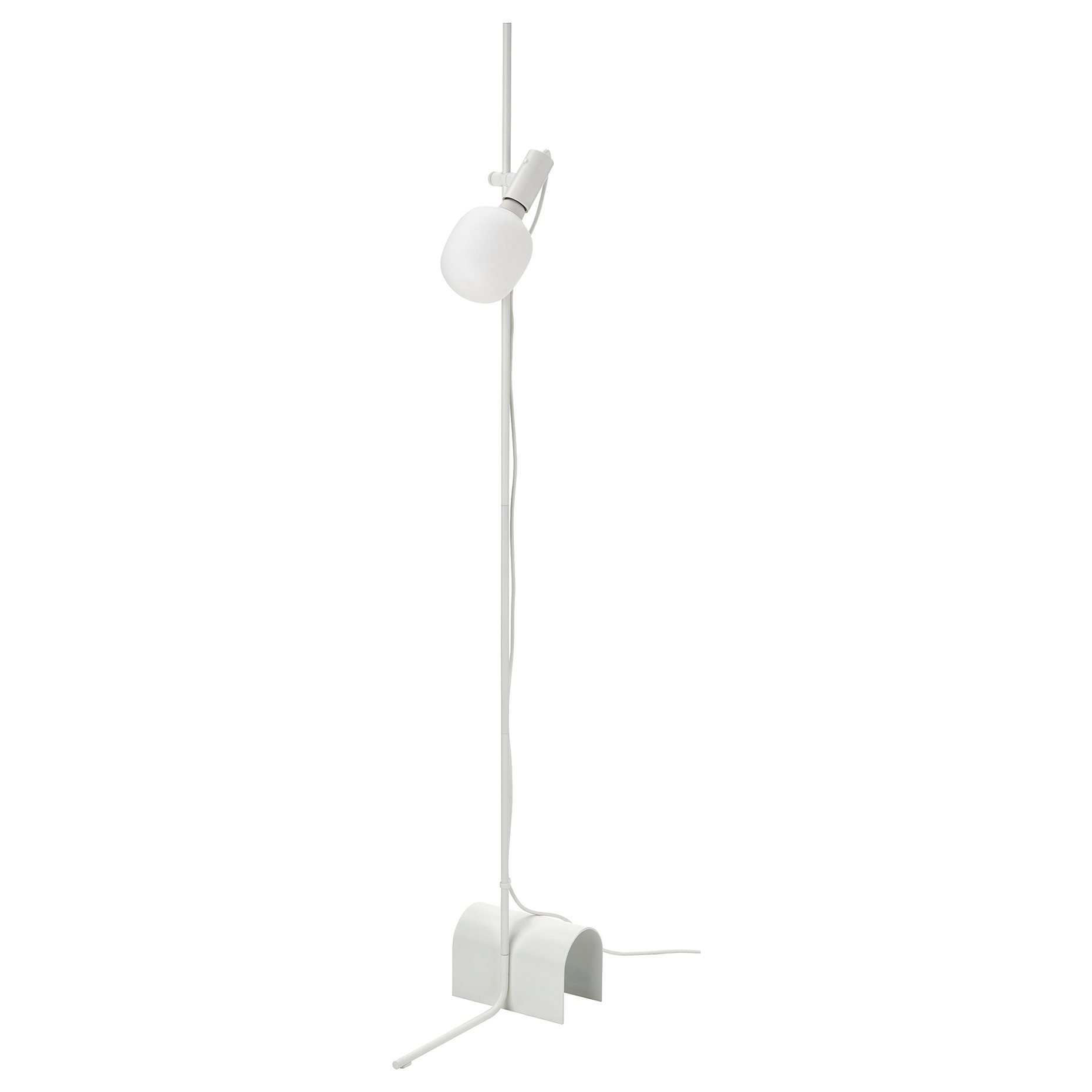 HARSLINGA/TRADFRI, floor lamp with light bulb/smart, 195.016.67