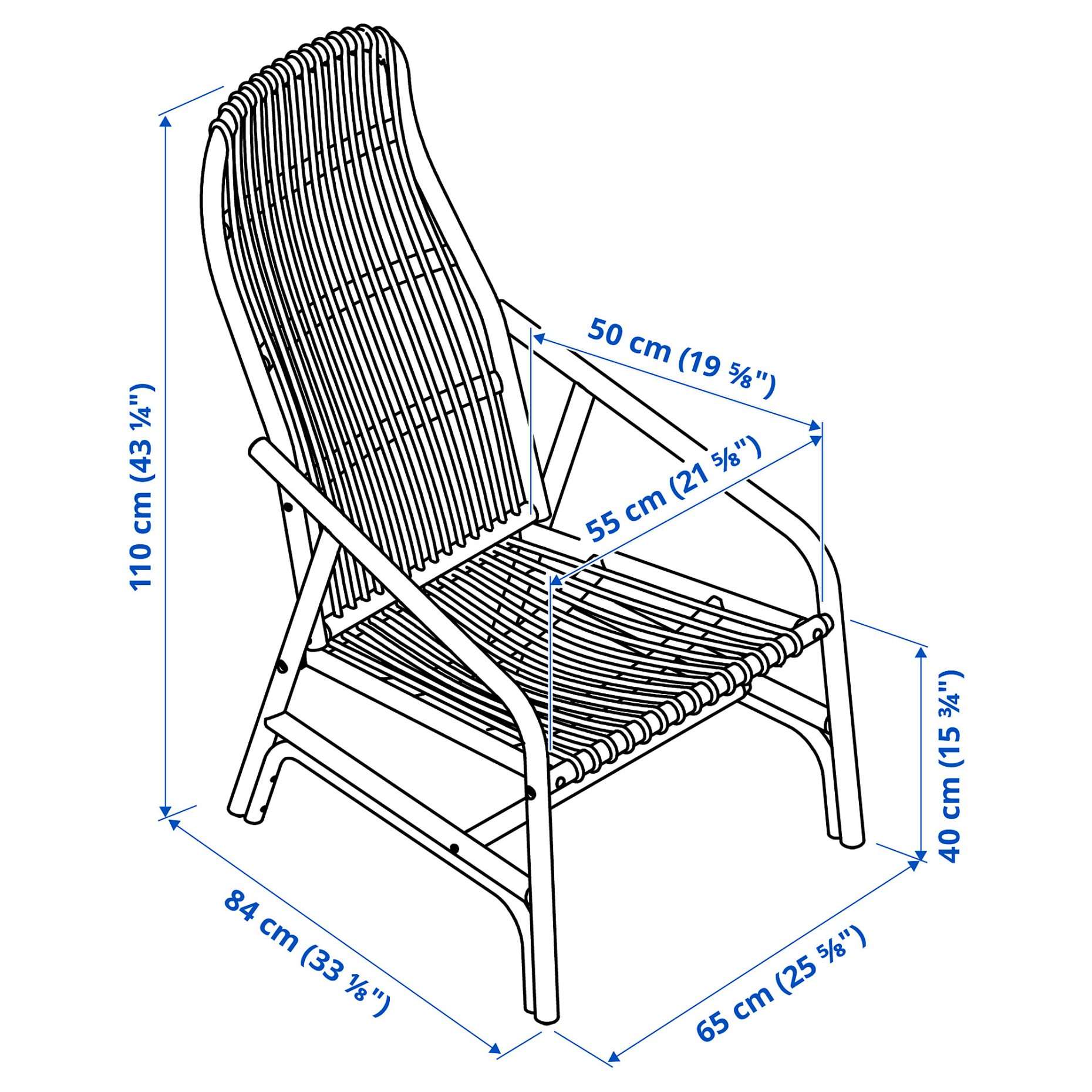 SALNO/GRYTTOM, armchair with cushion, 195.344.13