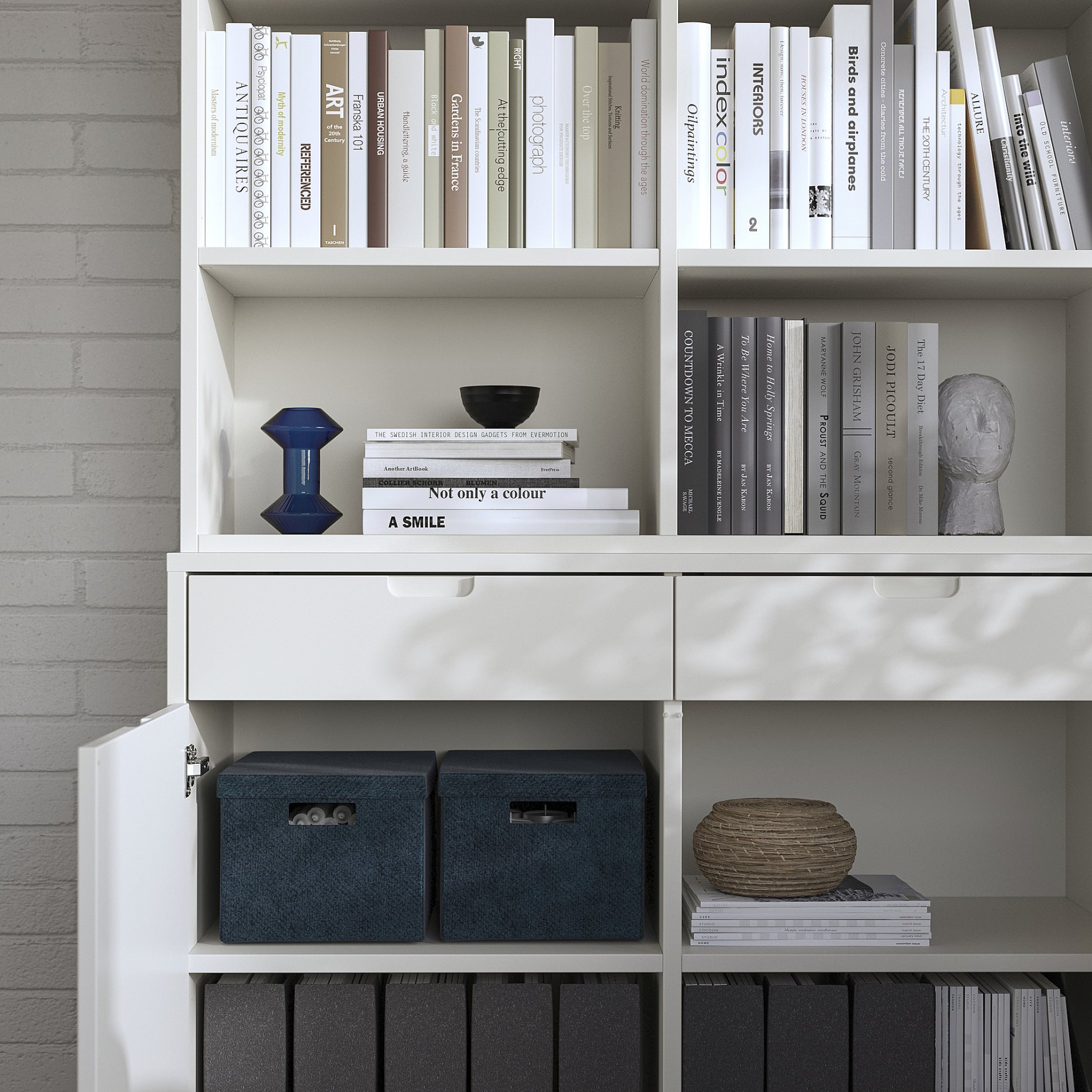 TONSTAD, storage combination, 120x47x201 cm, 195.717.64