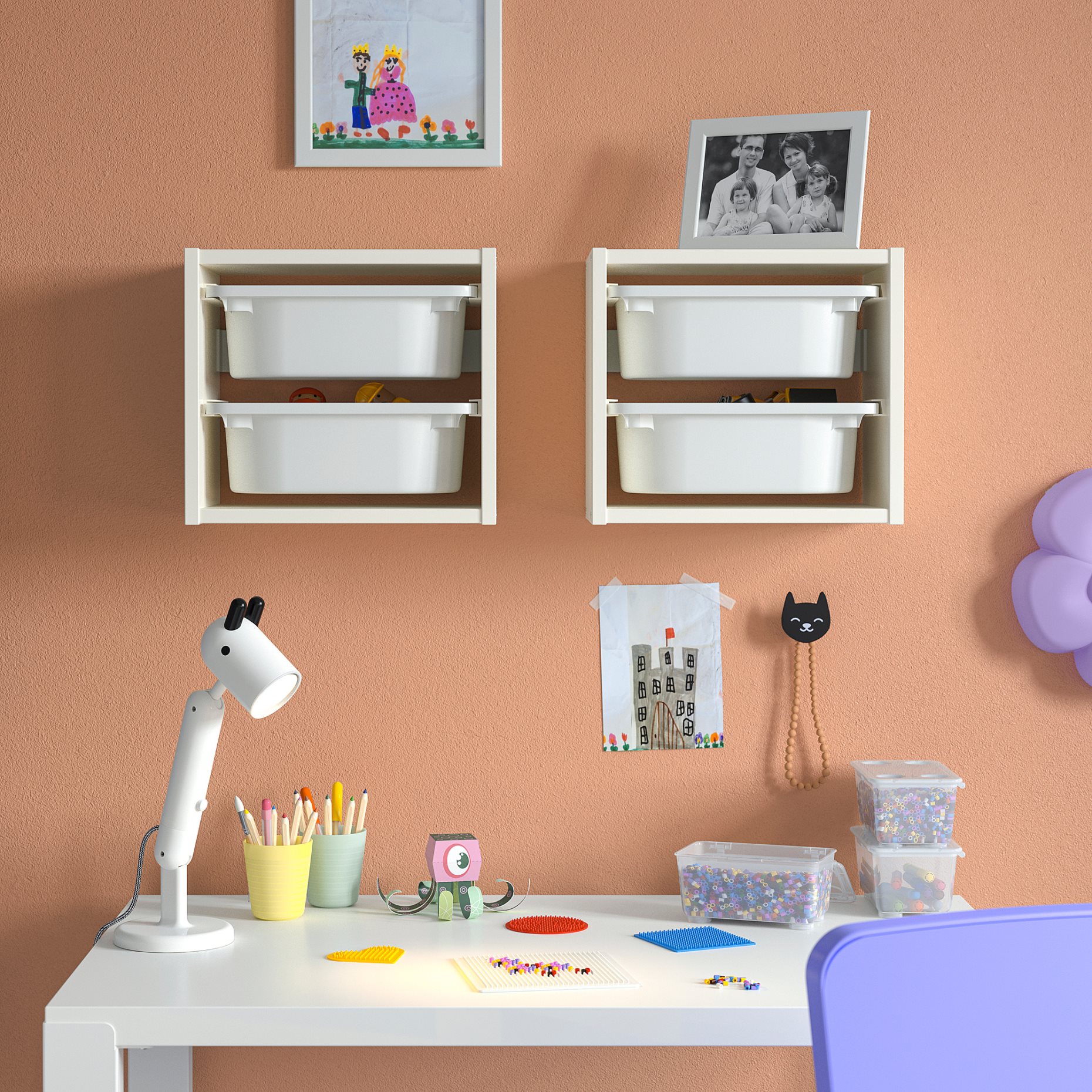 TROFAST, wall storage, 34x21x30 cm, 195.755.16