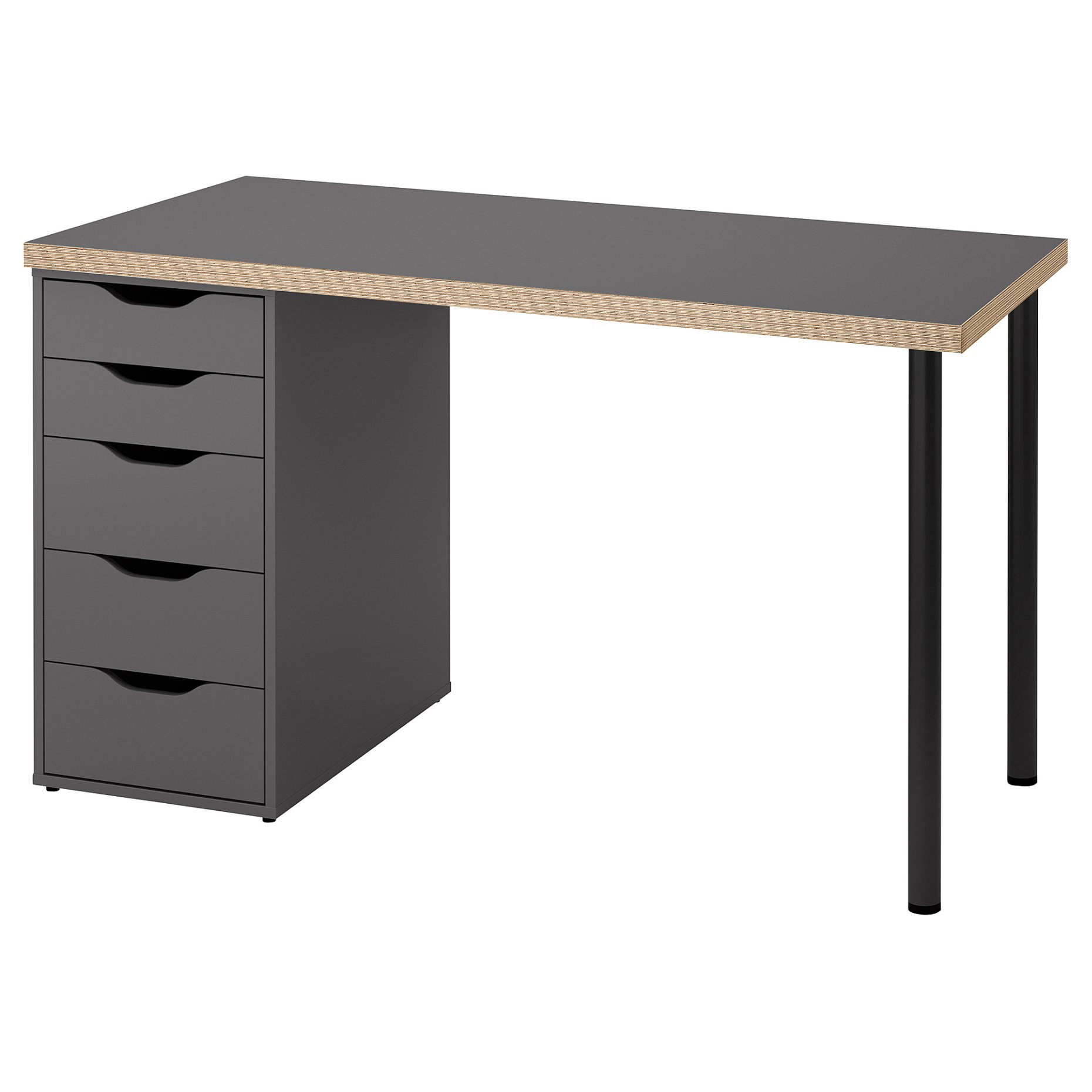 LAGKAPTEN/ALEX, desk, 120x60 cm, 195.849.26