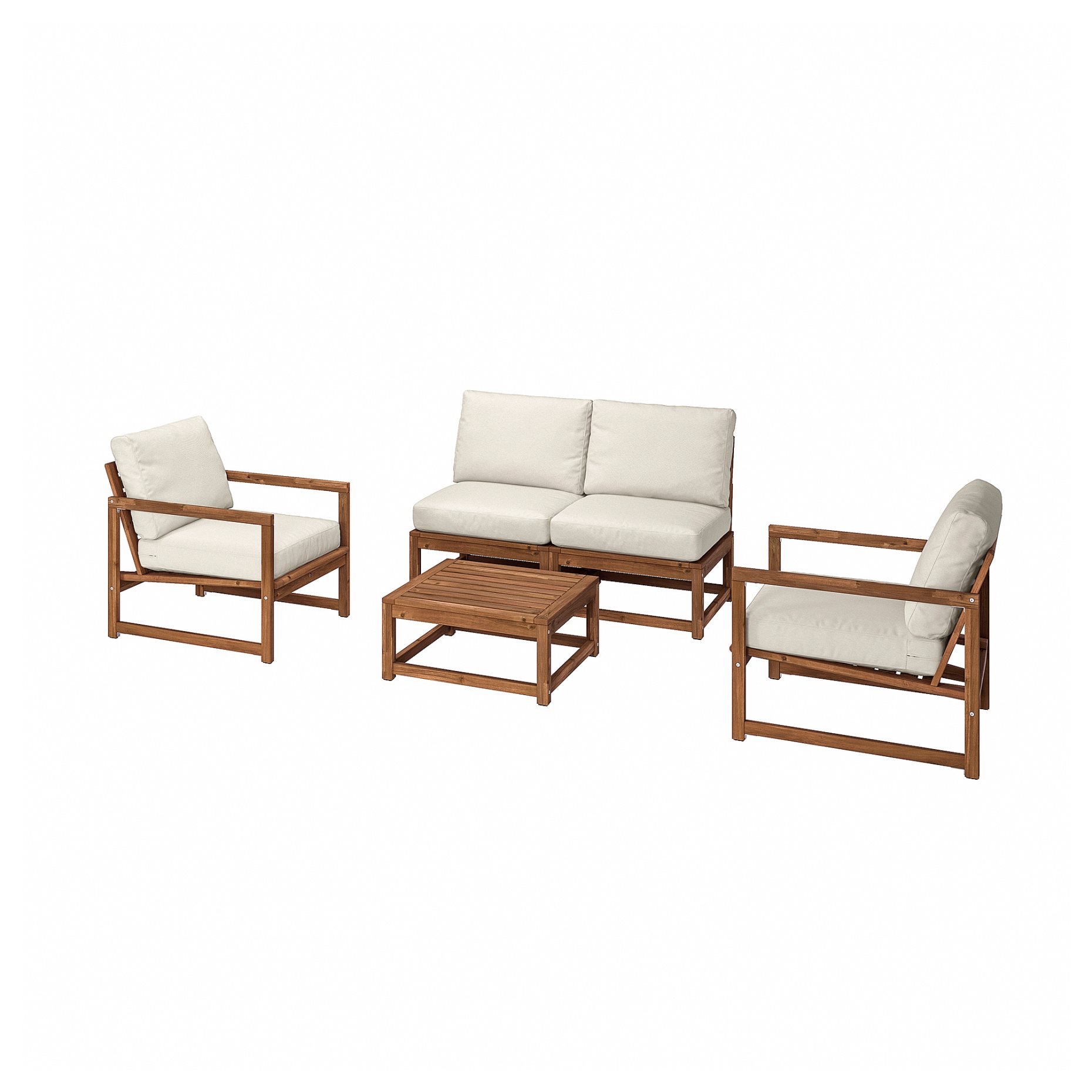 NÄMMARÖ, 4-seat conversation set, outdoor, 195.856.62