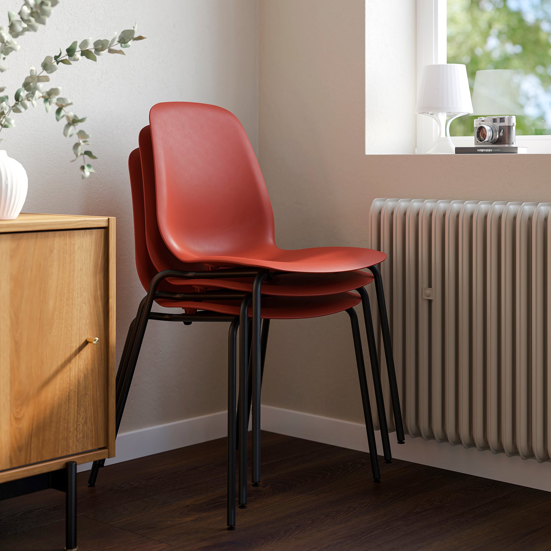 SKÅLSTA, table and 4 chairs, 140x80 cm, 196.093.66