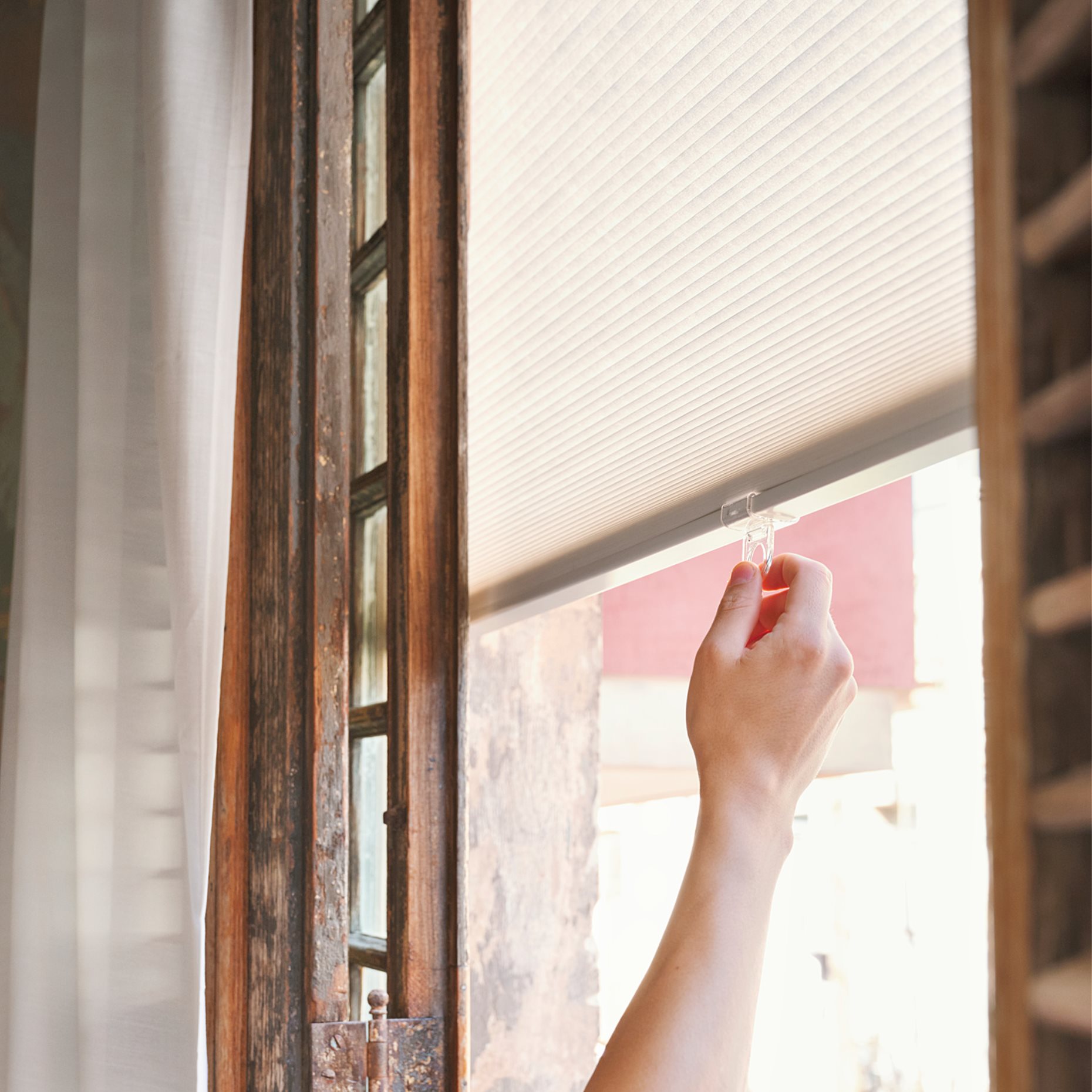 HOPPVALS, κυψελοειδές στόρι, 140x155 cm, 202.906.21