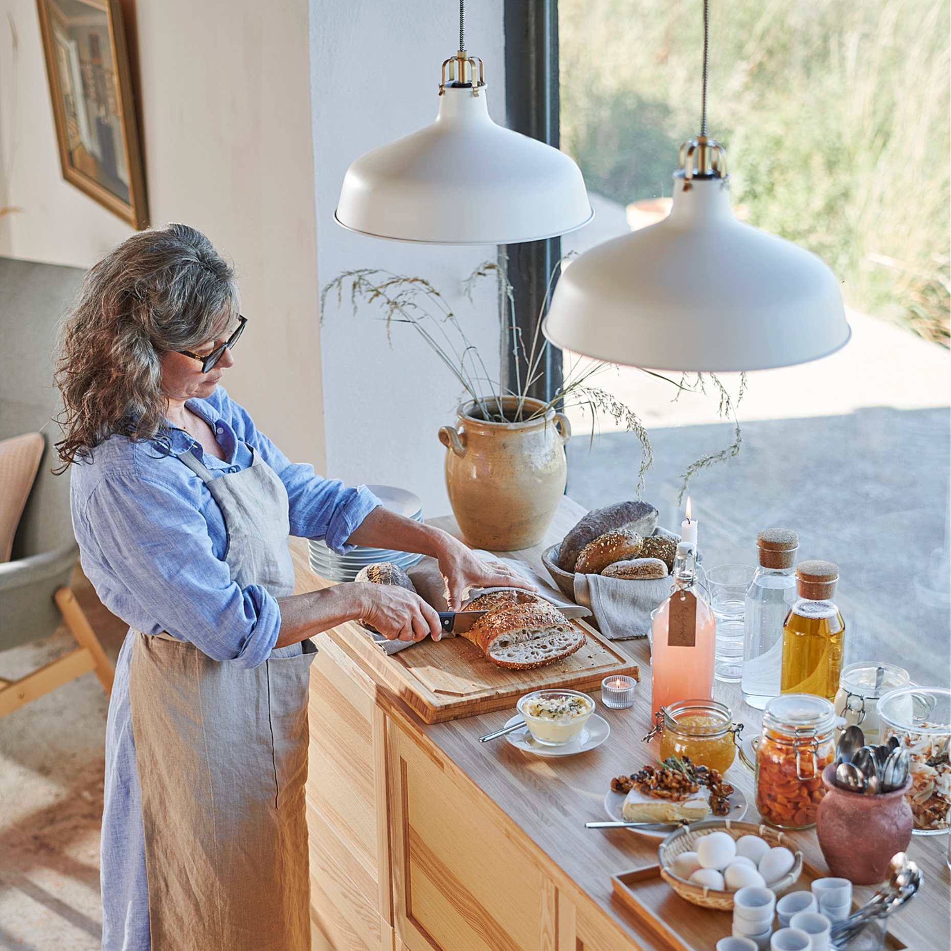 RANARP, pendant lamp, 38 cm, 203.909.70